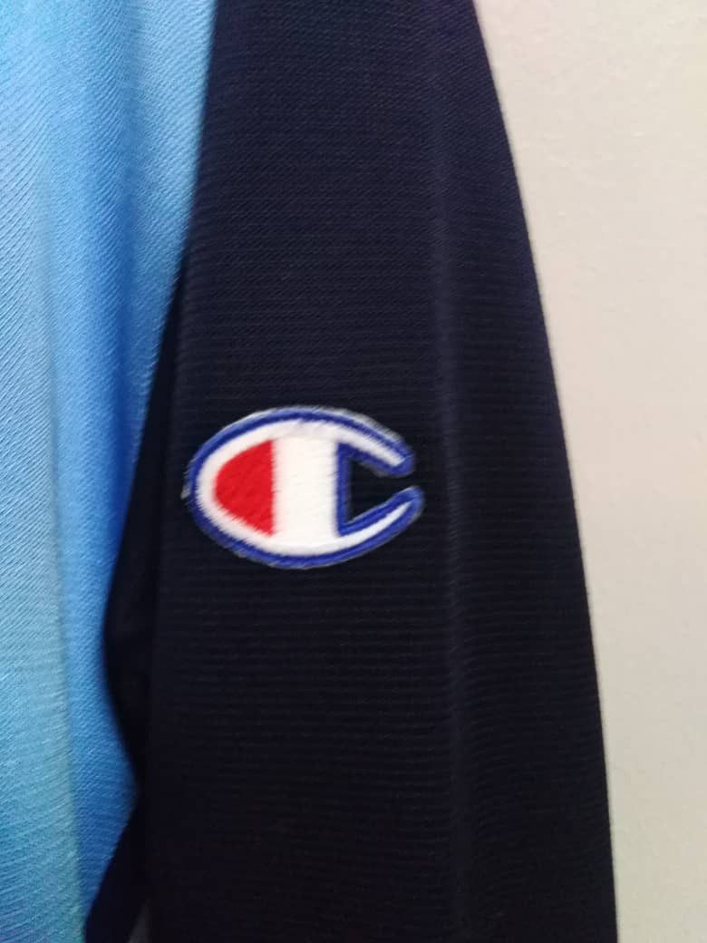 Champion Vintage Big Logo Colourblock Champion Sweater Size US XL / EU 56 / 4 - 10 Thumbnail