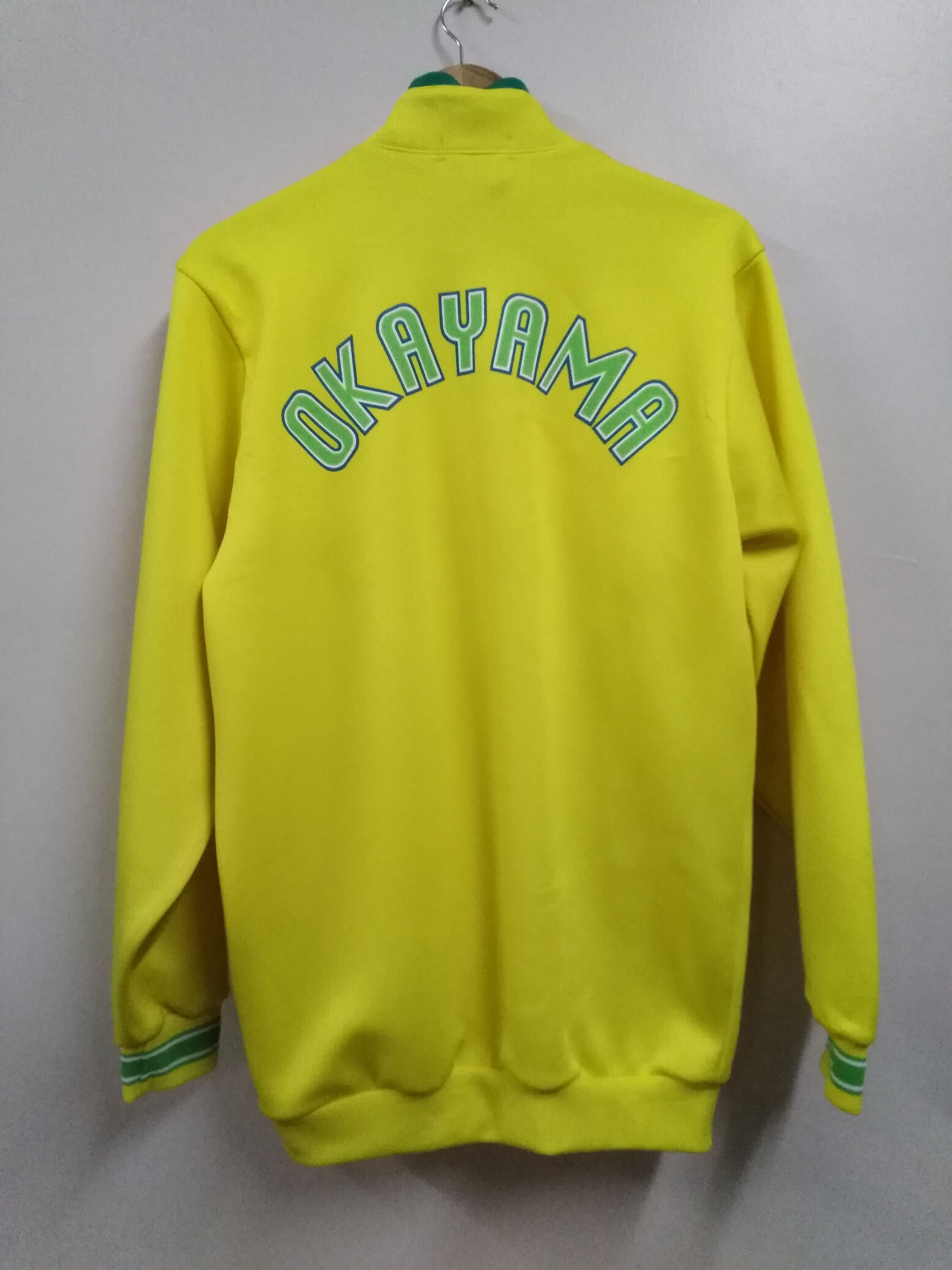 Vintage Vintage Spellout Big Logo Okayama Denim City Size US L / EU 52-54 / 3 - 1 Thumbnail