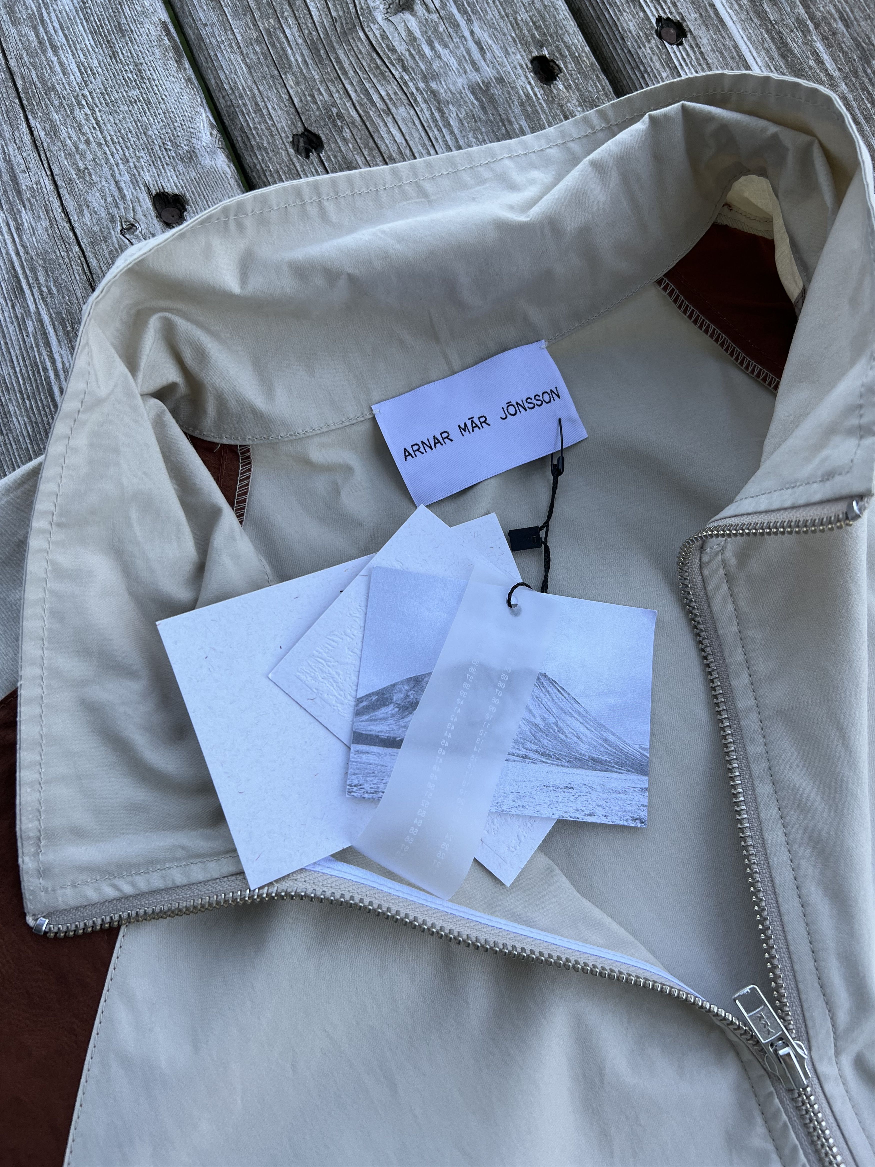 Arnar Mar Jonsson Arnar Mar Jonsson Contrast Panel Anorak Jacket Size US M / EU 48-50 / 2 - 3 Thumbnail