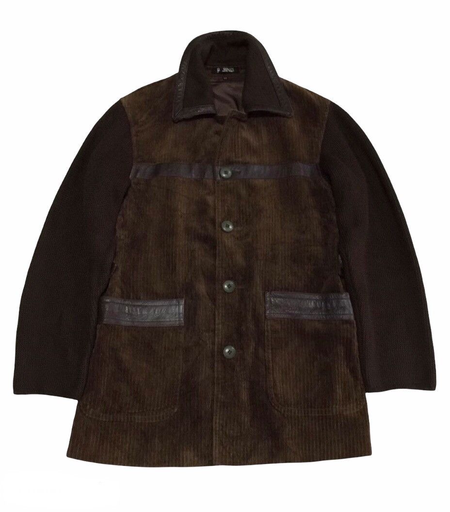 Japanese Brand Sine Corduroy Jacket Excellent High Quality for Men Size US M / EU 48-50 / 2 - 1 Thumbnail