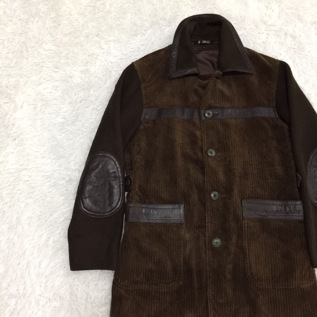 Japanese Brand Sine Corduroy Jacket Excellent High Quality for Men Size US M / EU 48-50 / 2 - 2 Thumbnail