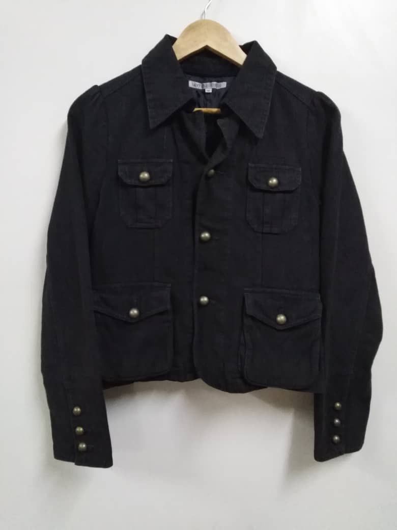 image of Levis x Vintage Made In Japan Levi's Trucker Four Pockets Jacket in Black, Women's (Size Medium)