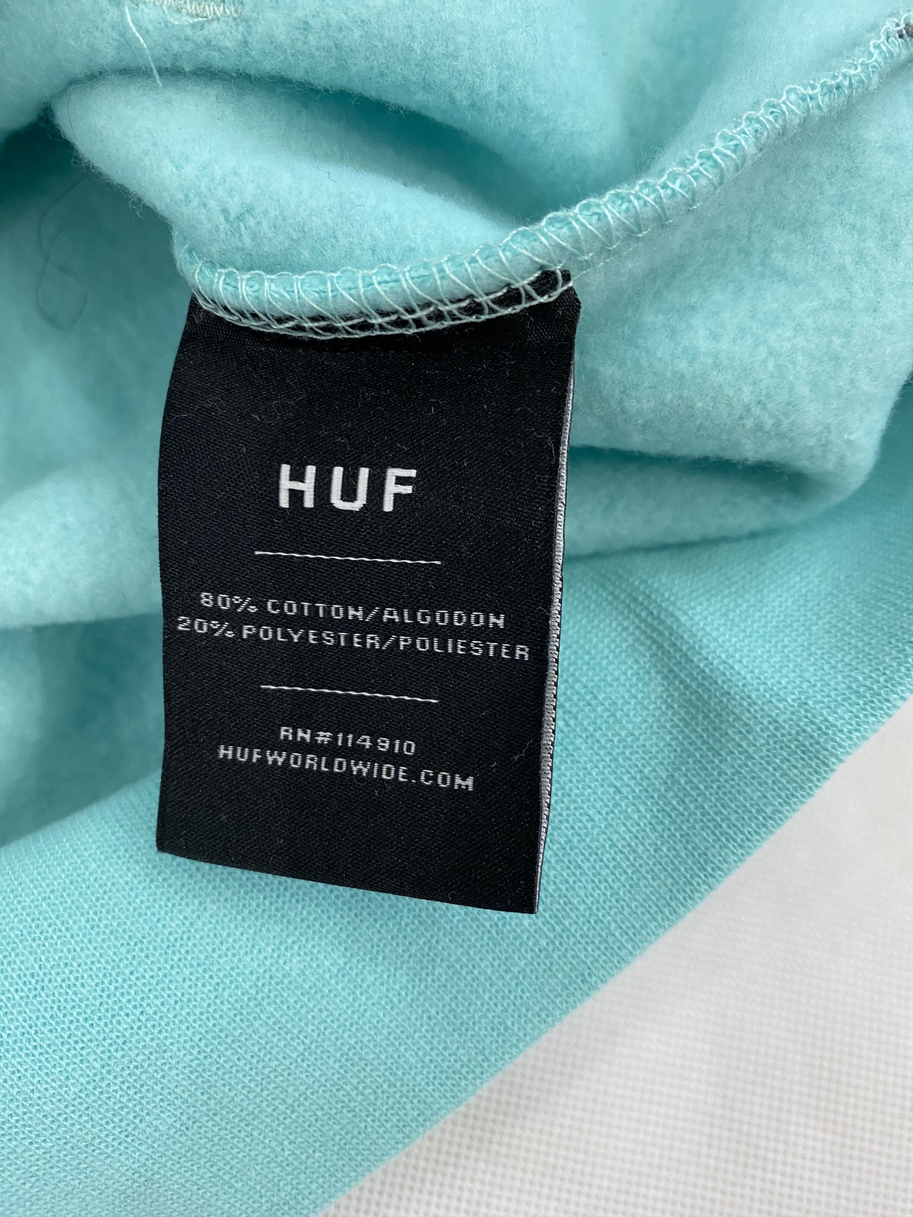 Huf HUF Popeye Classic H Logo Pullover Hoodie Mint Large Size US L / EU 52-54 / 3 - 9 Thumbnail