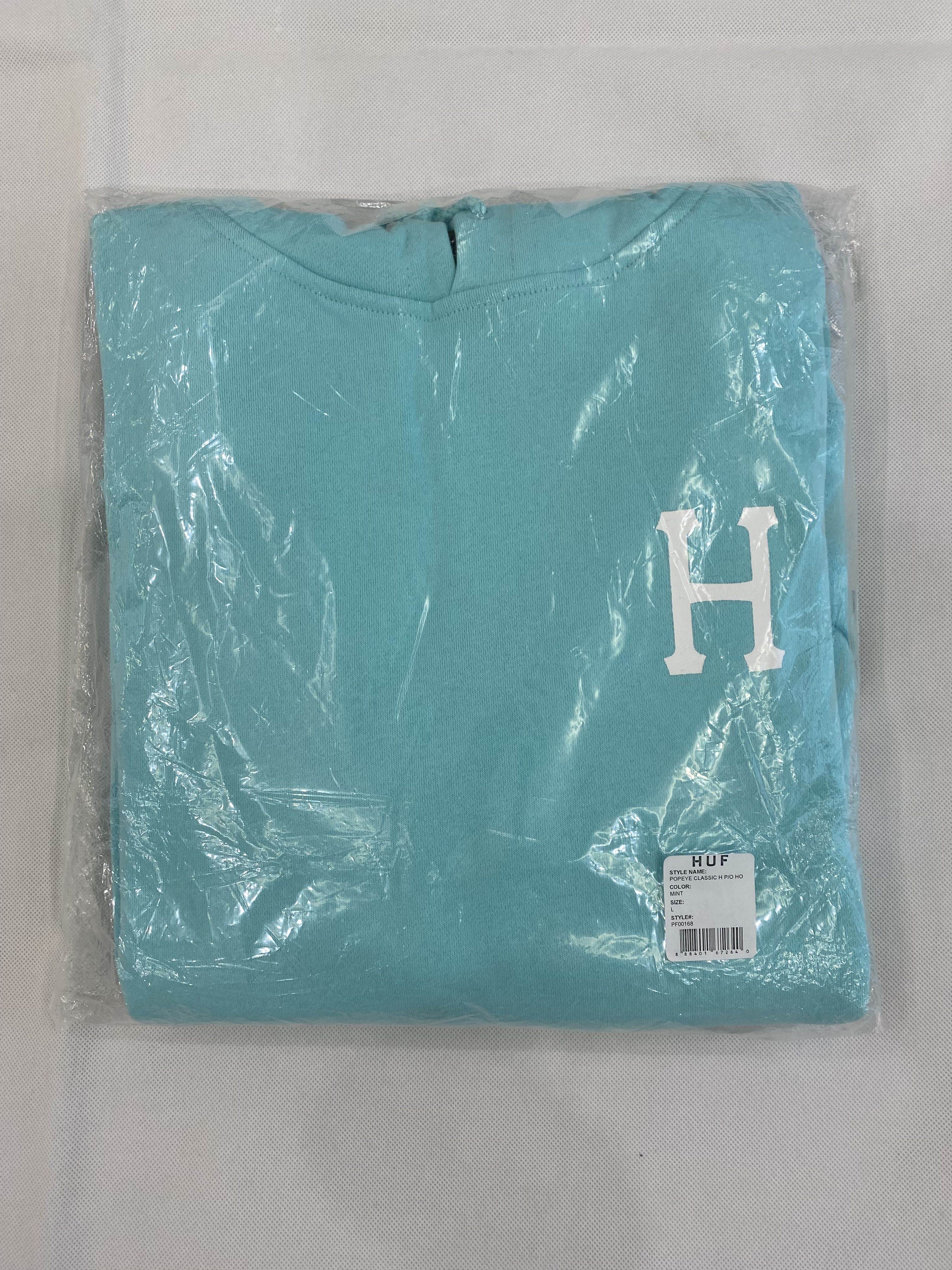 Huf HUF Popeye Classic H Logo Pullover Hoodie Mint Large Size US L / EU 52-54 / 3 - 14 Thumbnail