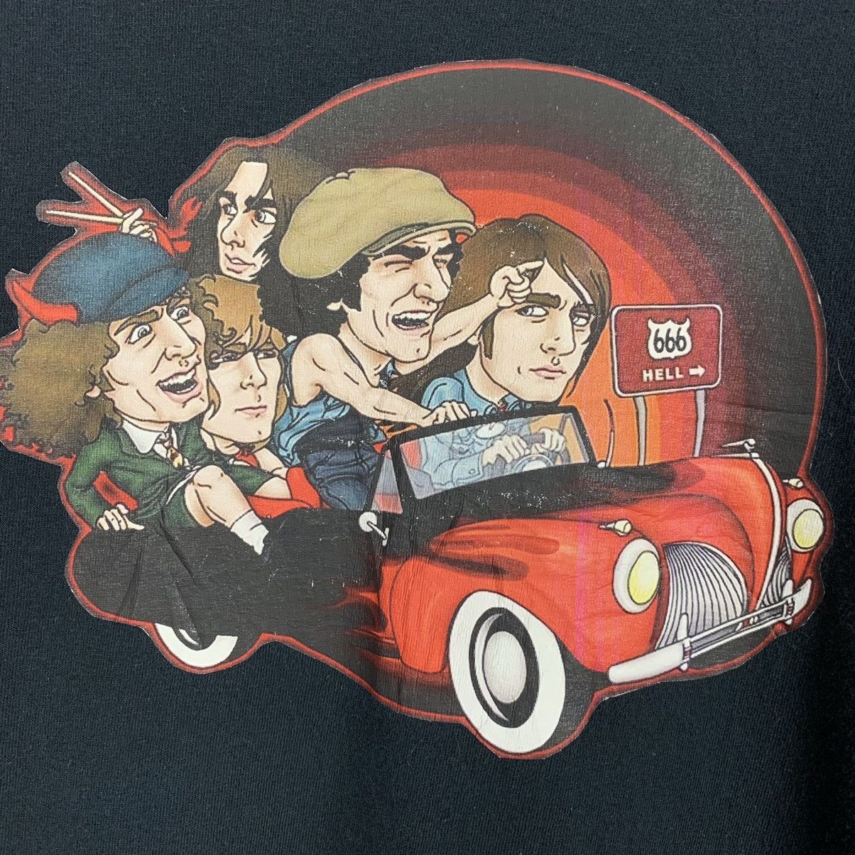 Band Tees × Vintage ACDC HIGHWAY TO HELL (GUN N ROSES PINK FLOYD AEROSMITH) Size US M / EU 48-50 / 2 - 2 Thumbnail