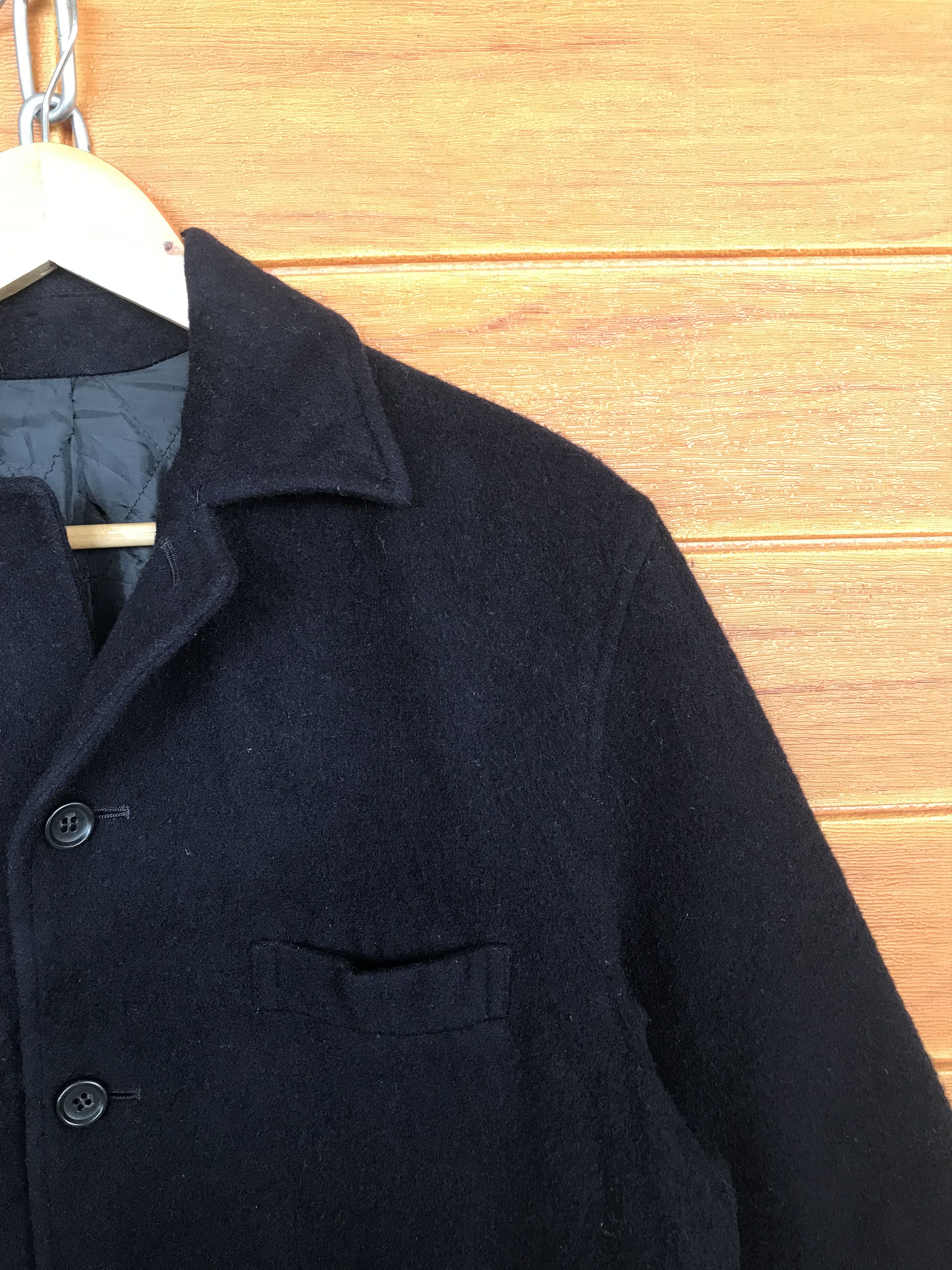 Issey Miyake Vintage 90s ISSEY MIYAKE Wool Work Jacket Size US M / EU 48-50 / 2 - 4 Thumbnail