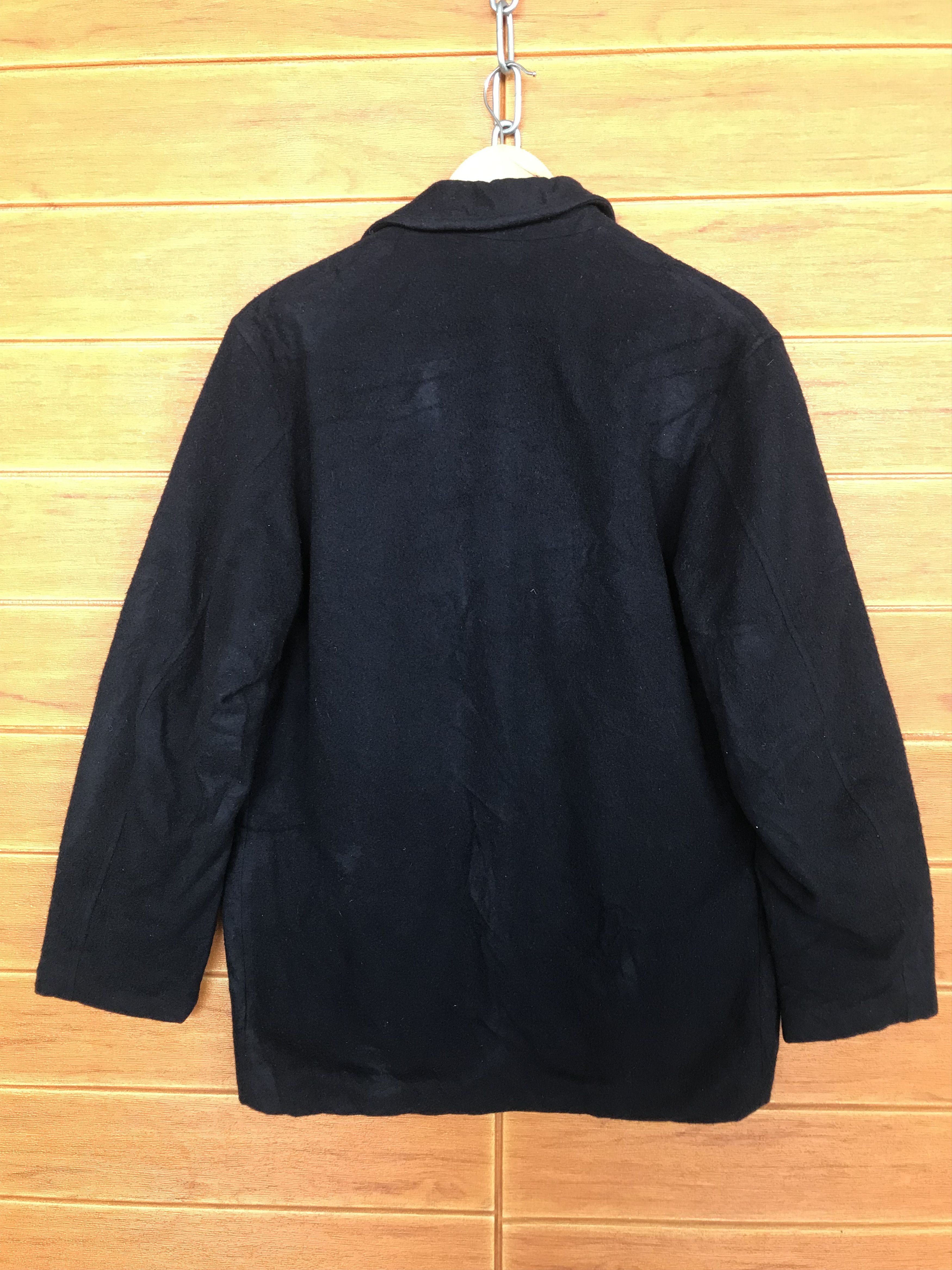 Issey Miyake Vintage 90s ISSEY MIYAKE Wool Work Jacket Size US M / EU 48-50 / 2 - 7 Thumbnail