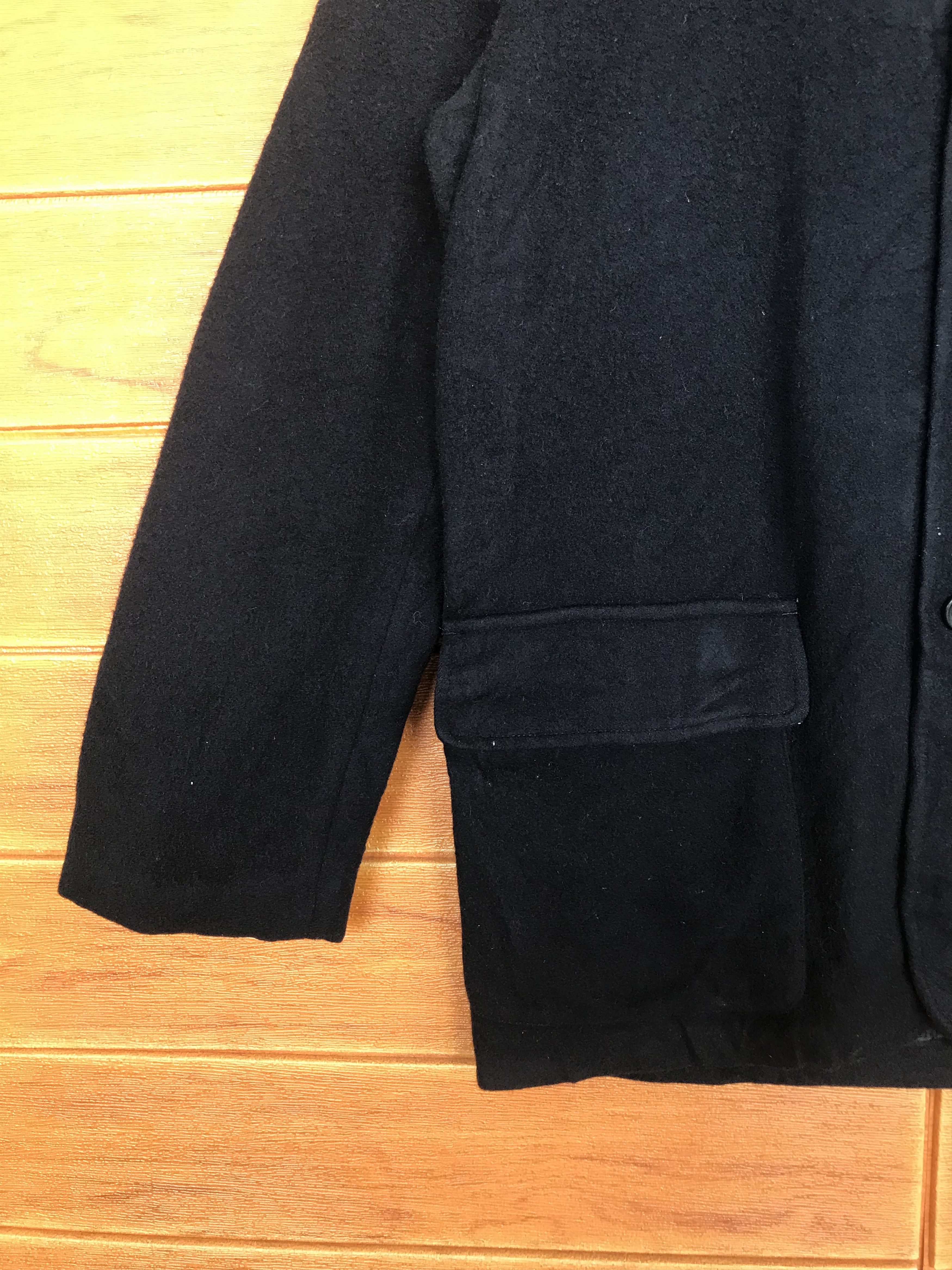 Issey Miyake Vintage 90s ISSEY MIYAKE Wool Work Jacket Size US M / EU 48-50 / 2 - 5 Thumbnail