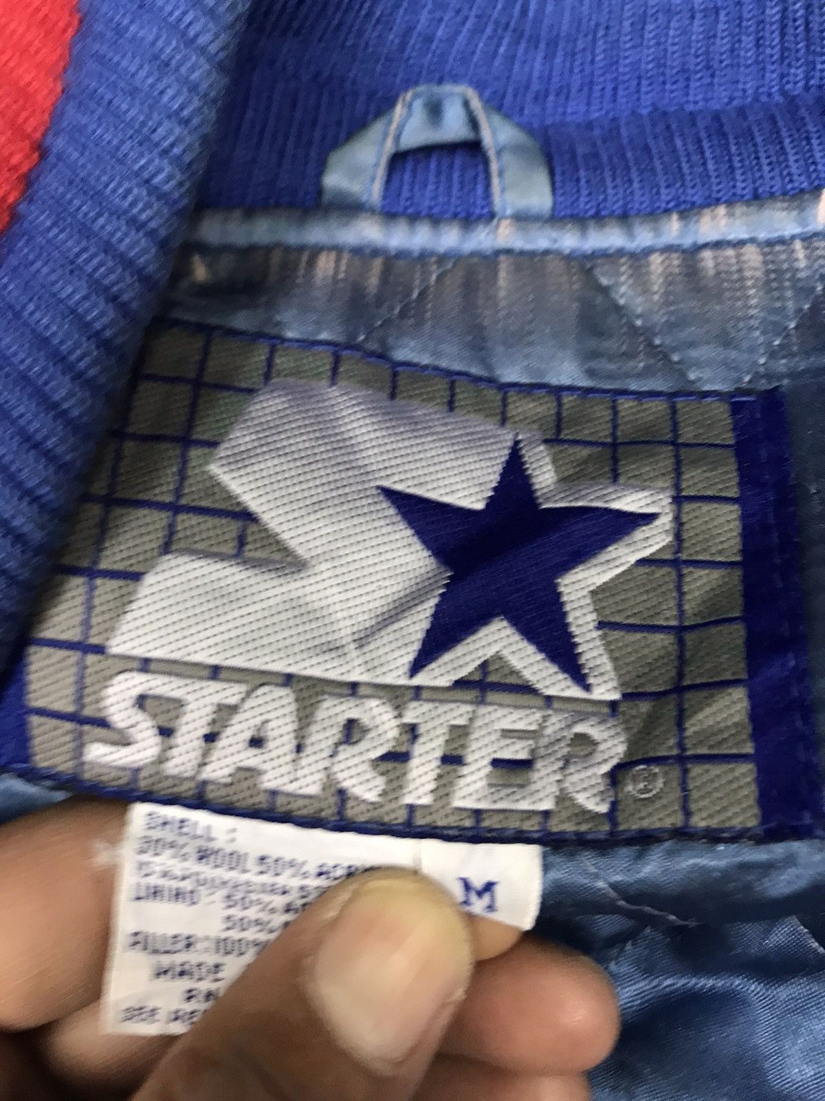 Giant × NFL × Starter Giants NFL Quilted Lining Baseball Jackets Size US M / EU 48-50 / 2 - 13 Thumbnail