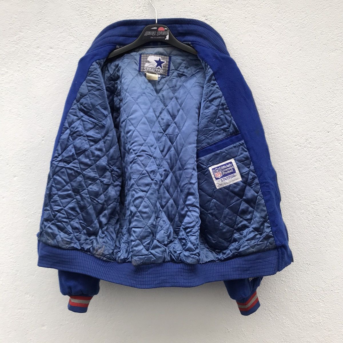Giant × NFL × Starter Giants NFL Quilted Lining Baseball Jackets Size US M / EU 48-50 / 2 - 7 Thumbnail