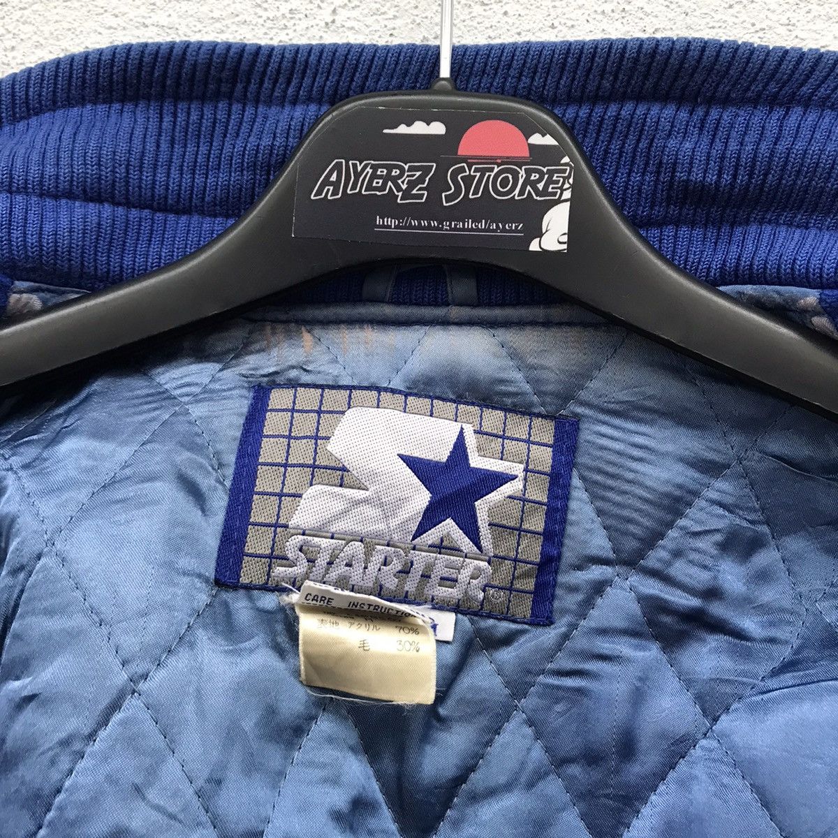 Giant × NFL × Starter Giants NFL Quilted Lining Baseball Jackets Size US M / EU 48-50 / 2 - 9 Thumbnail