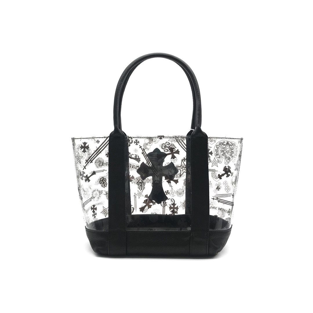 Chrome Hearts Chrome Hearts Black PVC Cross Patch Mini Tote Bag Size ONE SIZE - 2 Thumbnail