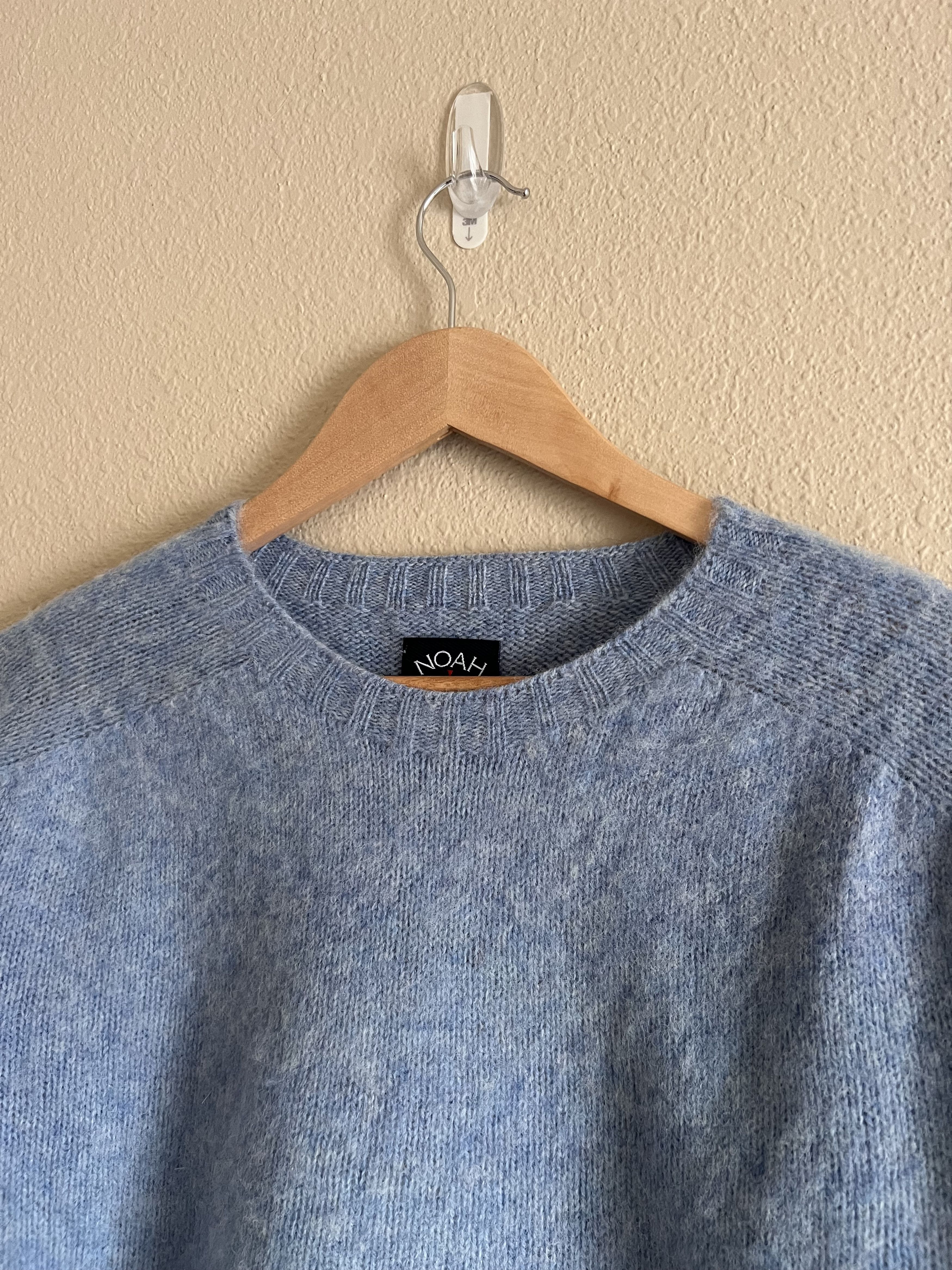Noah Noah Cross Country Shetland Sweater Ice Sea Size US L / EU 52-54 / 3 - 5 Thumbnail