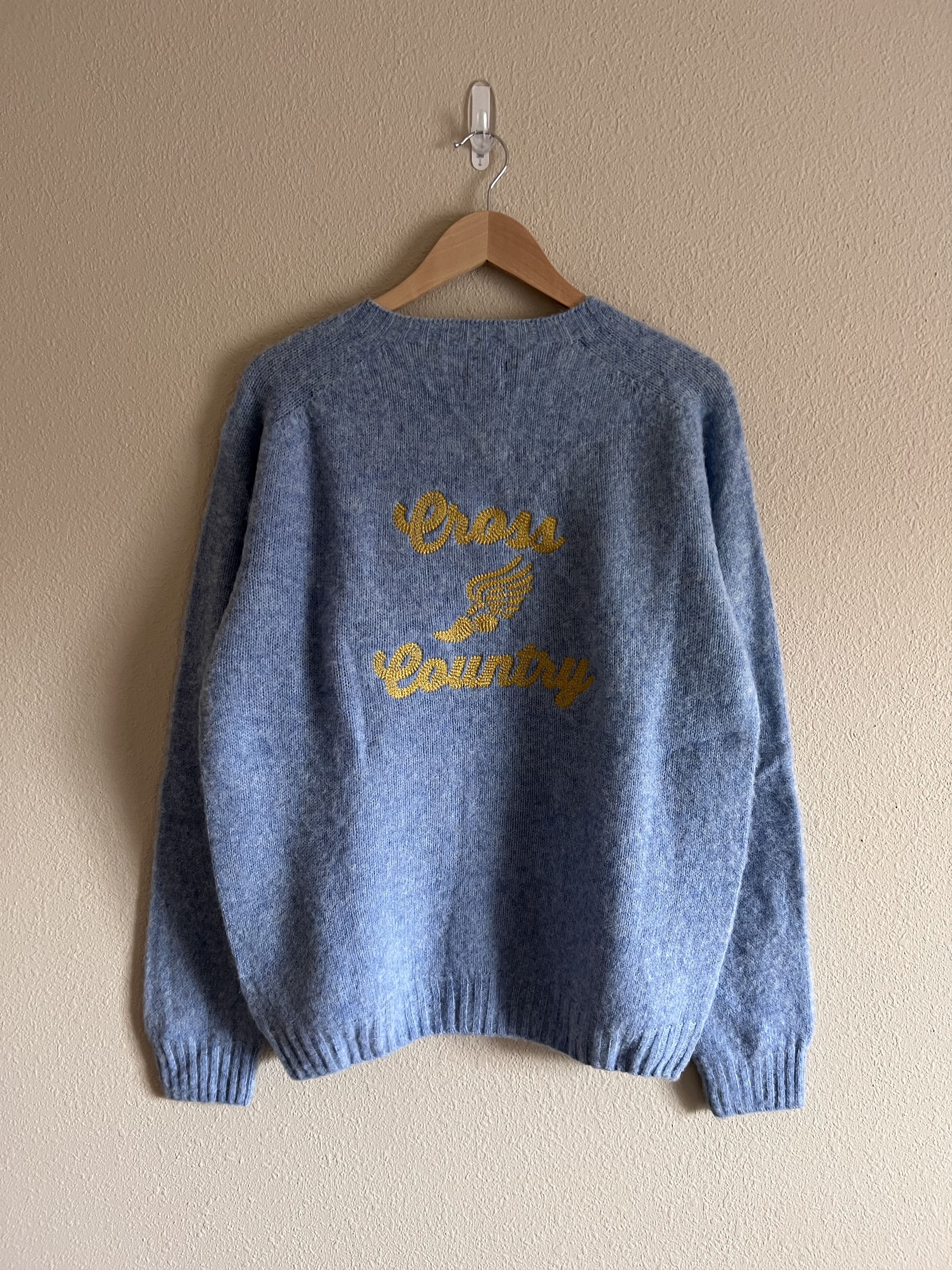 Noah Noah Cross Country Shetland Sweater Ice Sea Size US L / EU 52-54 / 3 - 7 Thumbnail