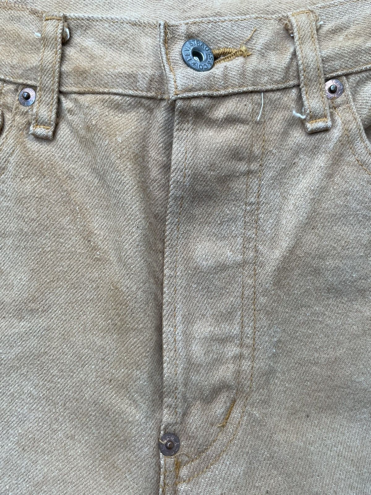 Levi's Vintage 1992 Levis 701 E Denim Size US 30 / EU 46 - 21 Thumbnail