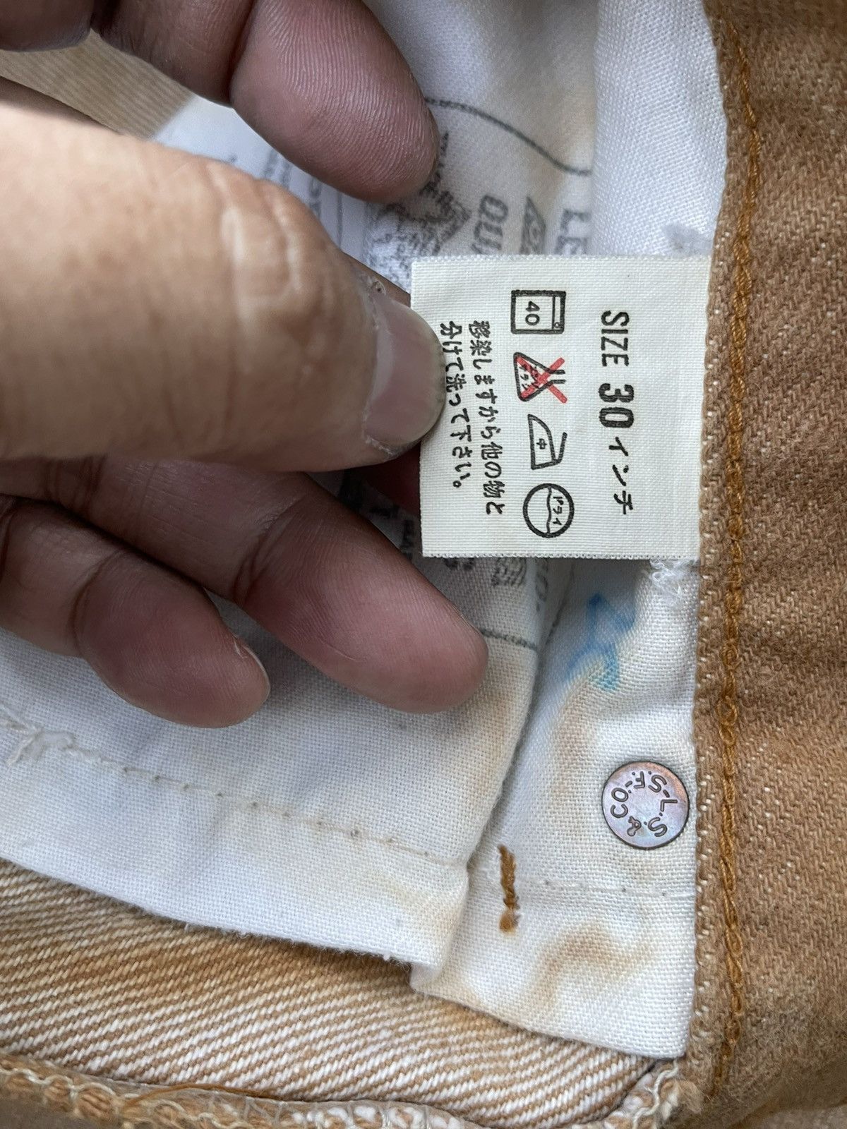 Levi's Vintage 1992 Levis 701 E Denim Size US 30 / EU 46 - 13 Thumbnail