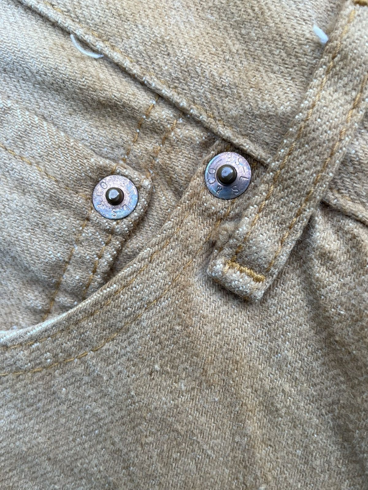 Levi's Vintage 1992 Levis 701 E Denim Size US 30 / EU 46 - 17 Thumbnail