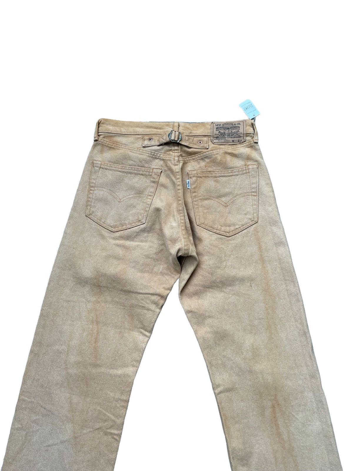 Levi's Vintage 1992 Levis 701 E Denim Size US 30 / EU 46 - 6 Thumbnail