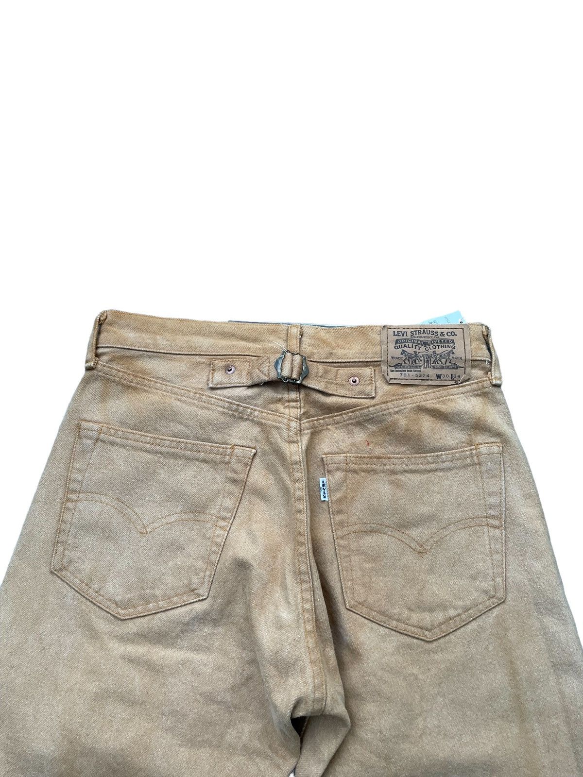 Levi's Vintage 1992 Levis 701 E Denim Size US 30 / EU 46 - 7 Thumbnail