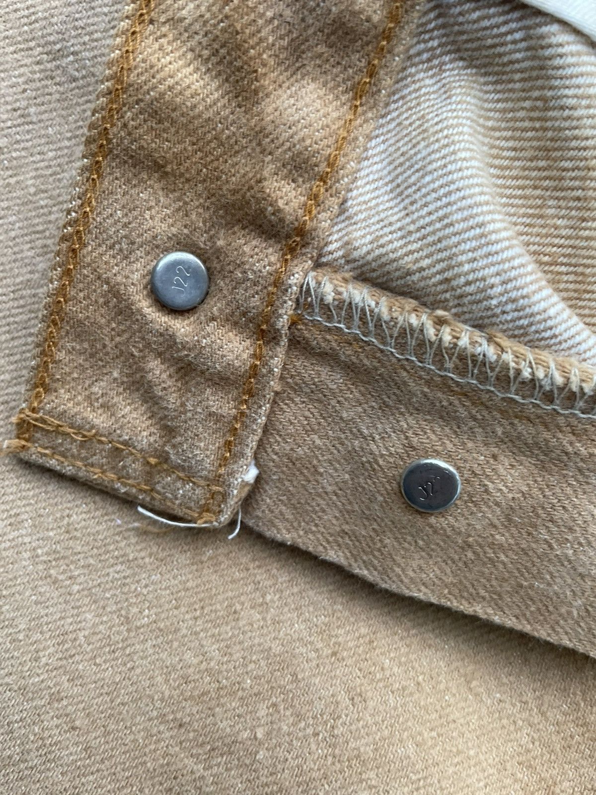 Levi's Vintage 1992 Levis 701 E Denim Size US 30 / EU 46 - 16 Thumbnail