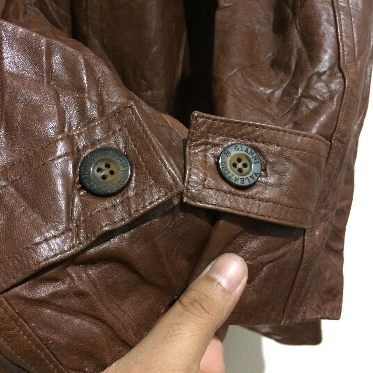Vintage Vtg Gianni Valentino italy Embroidery italia Made Jacket Size US L / EU 52-54 / 3 - 10 Thumbnail