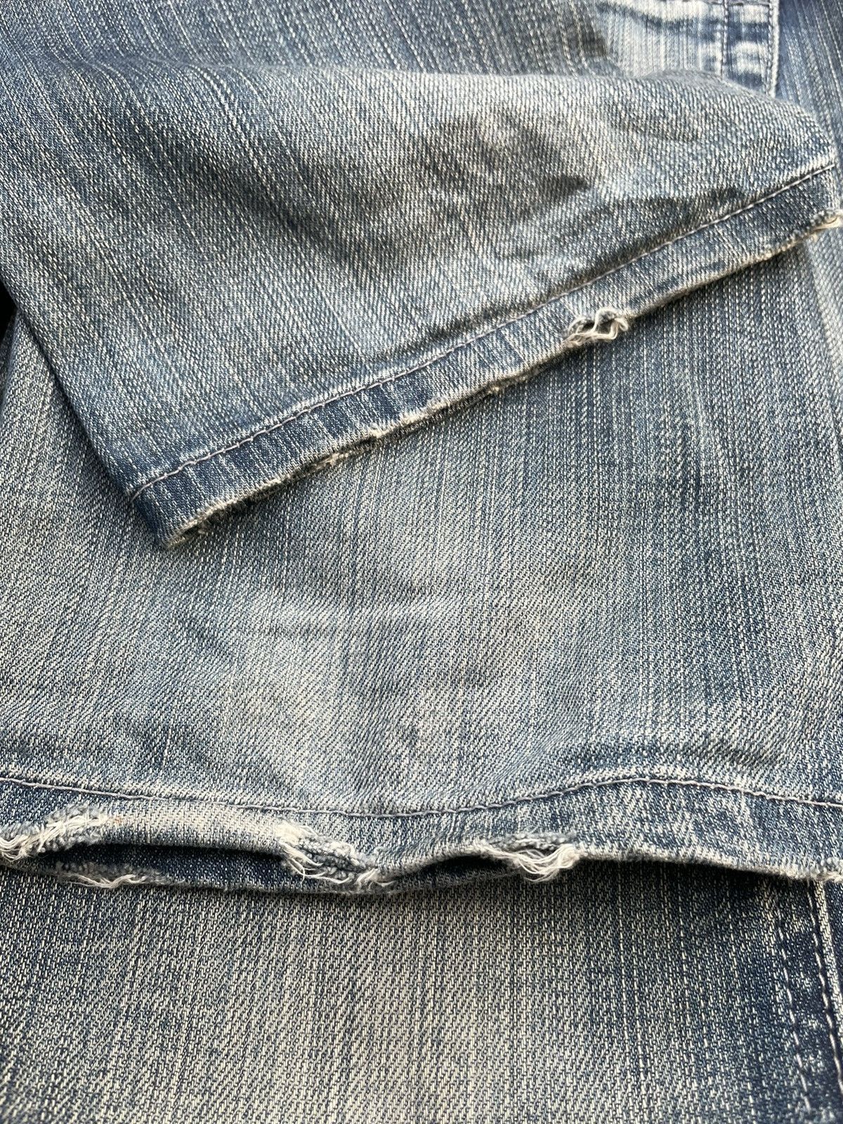 Designer × Marithe + Francois Girbaud Le Jean De Marithe Francois Girbaud Aging Wash Denim Size US 32 / EU 48 - 13 Thumbnail