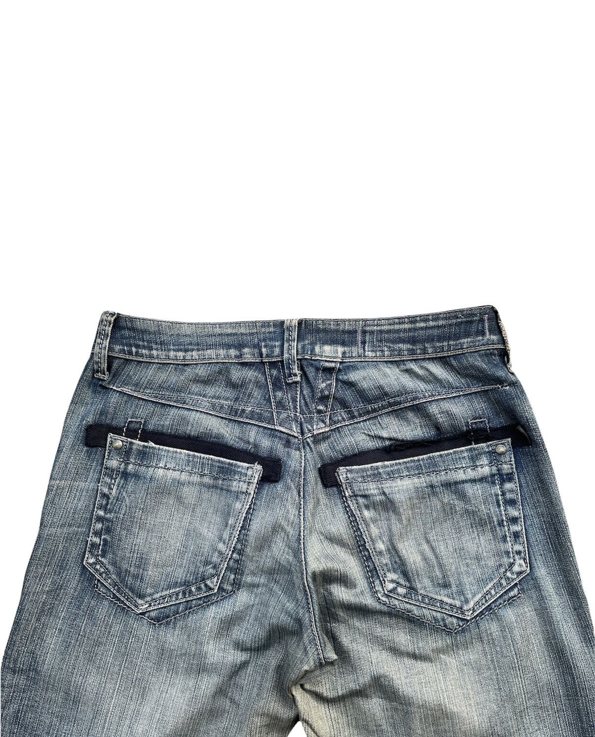 Designer × Marithe + Francois Girbaud Le Jean De Marithe Francois Girbaud Aging Wash Denim Size US 32 / EU 48 - 11 Thumbnail