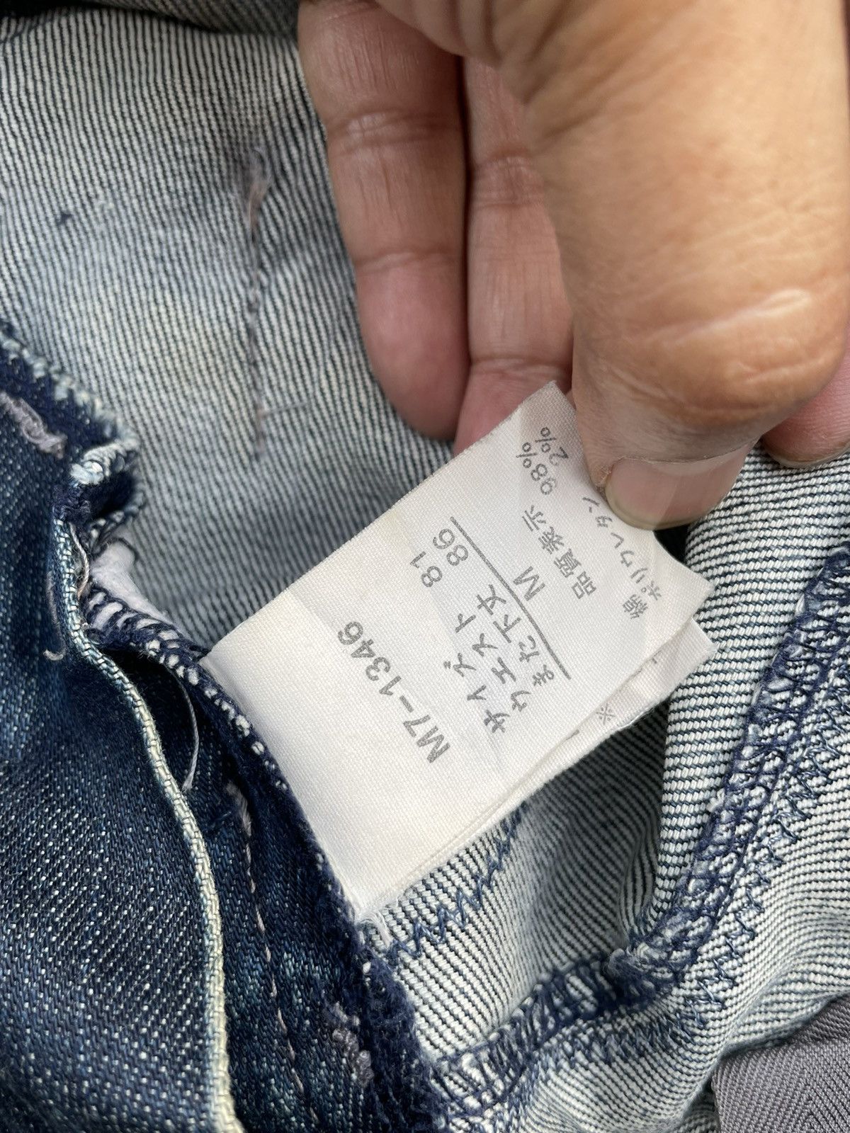 Designer × Marithe + Francois Girbaud Le Jean De Marithe Francois Girbaud Aging Wash Denim Size US 32 / EU 48 - 16 Thumbnail