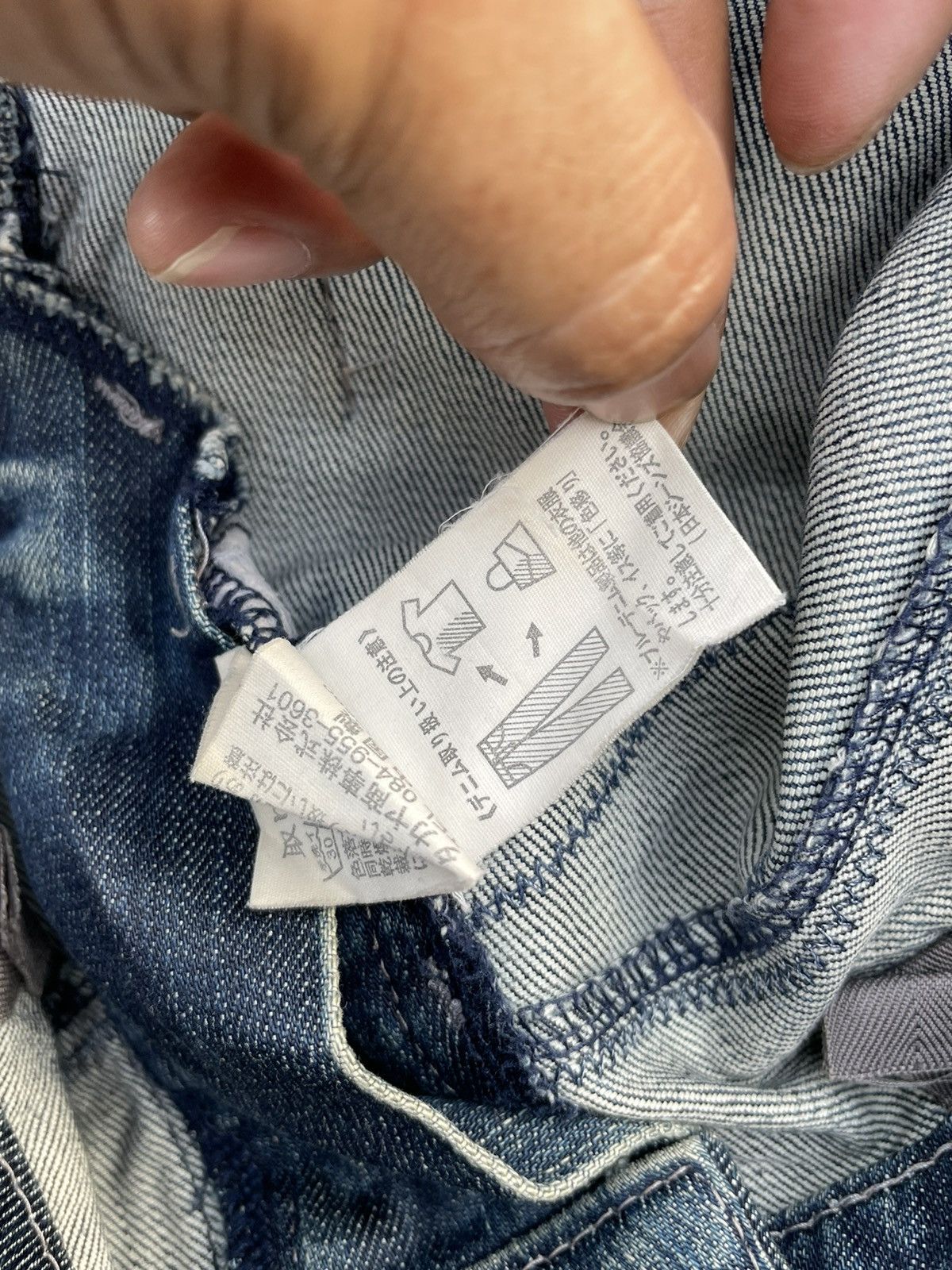 Designer × Marithe + Francois Girbaud Le Jean De Marithe Francois Girbaud Aging Wash Denim Size US 32 / EU 48 - 15 Thumbnail