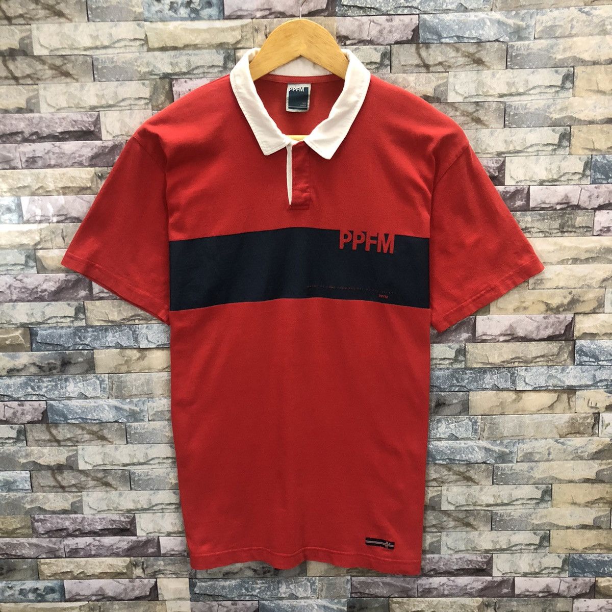 Japanese Brand PPFM Polos Shirt Size US L / EU 52-54 / 3 - 2 Thumbnail