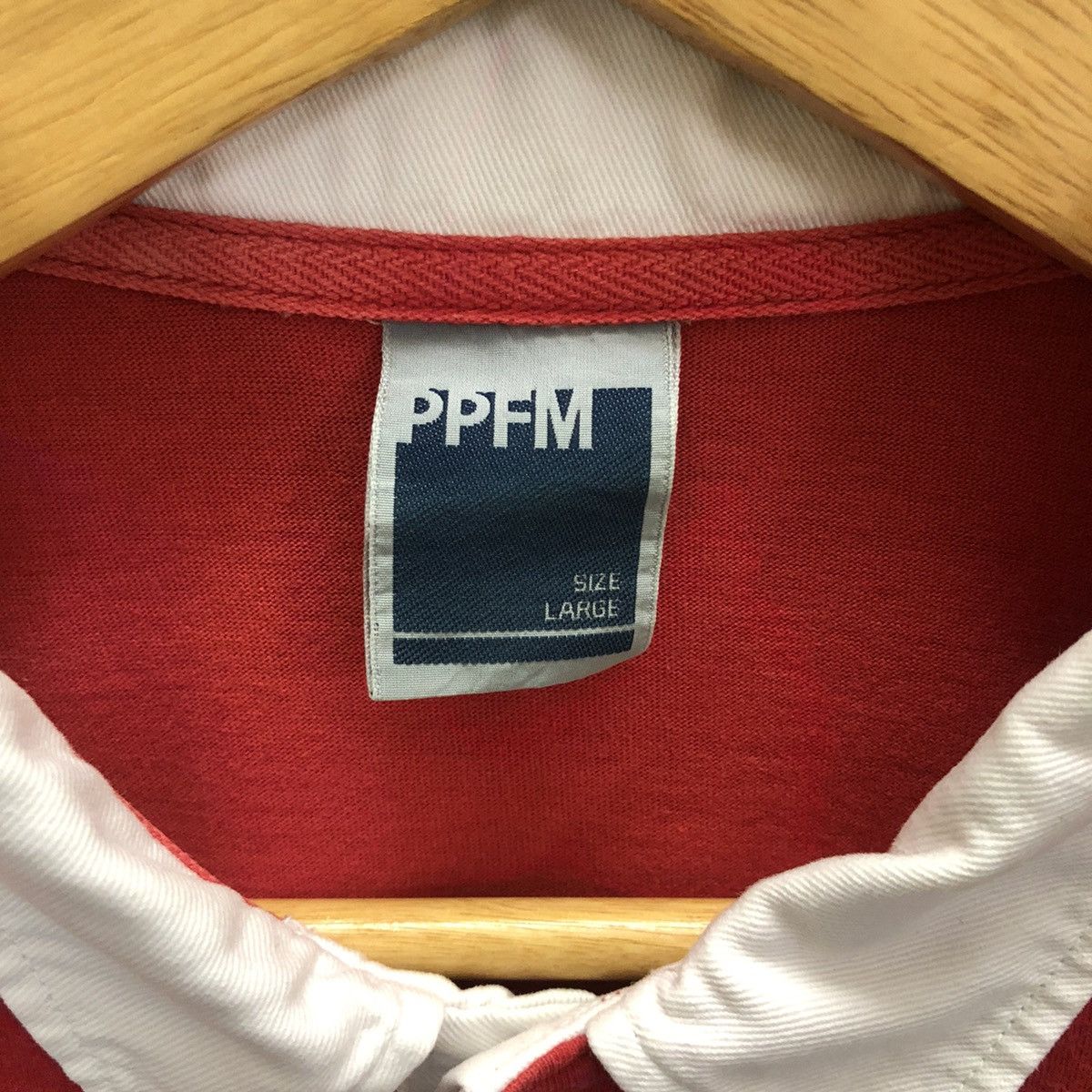 Japanese Brand PPFM Polos Shirt Size US L / EU 52-54 / 3 - 5 Thumbnail