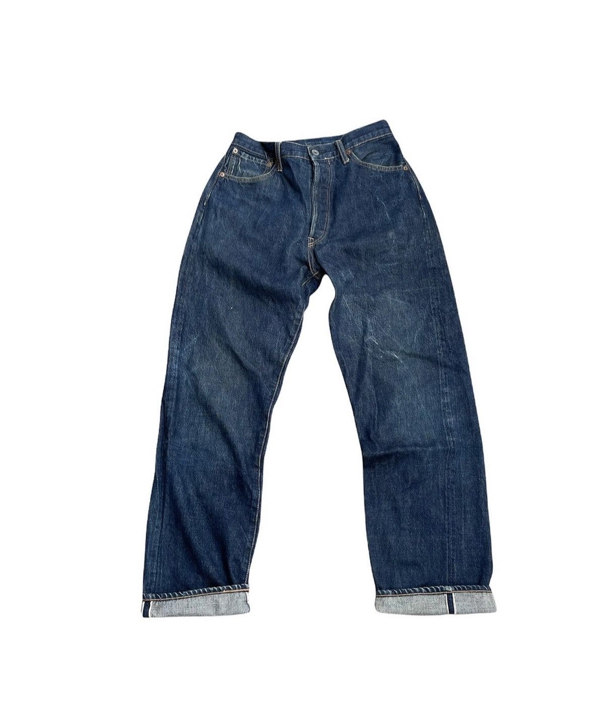 If Six Was Nine Vintage Buzz Brater Redline Selvedge Denim Size US 29 - 2 Thumbnail