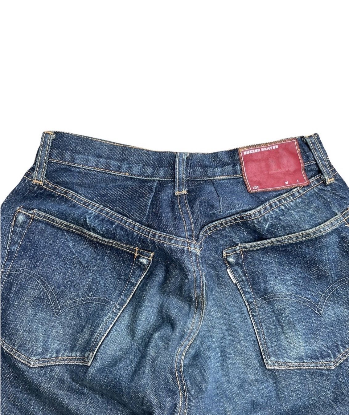 If Six Was Nine Vintage Buzz Brater Redline Selvedge Denim Size US 29 - 14 Thumbnail