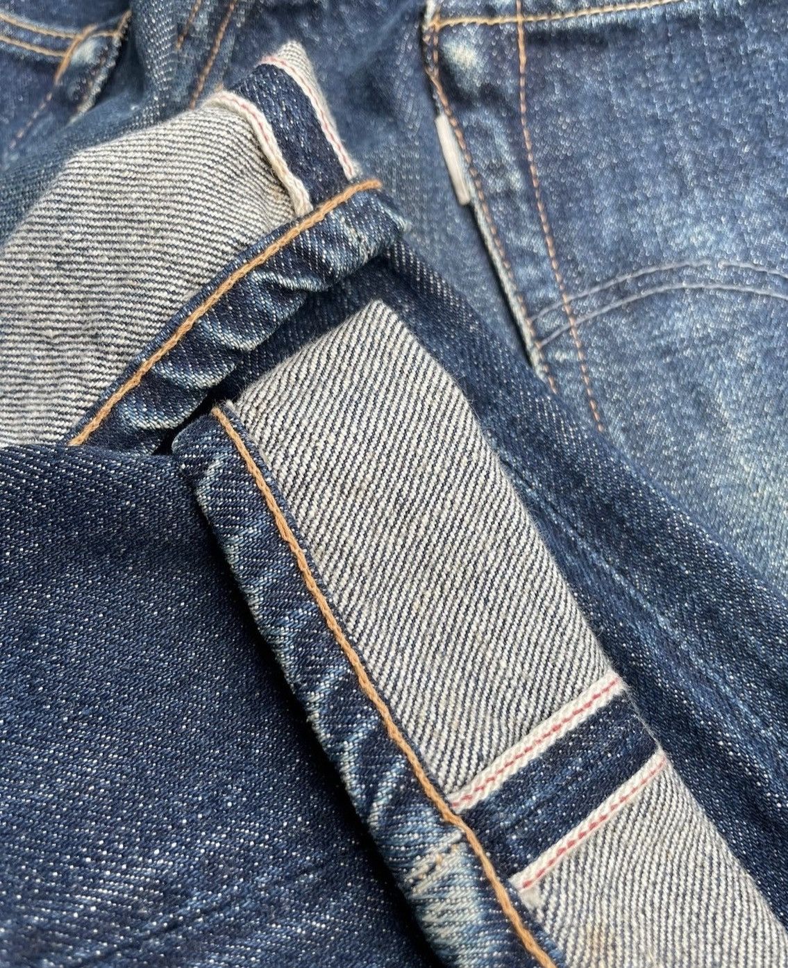 If Six Was Nine Vintage Buzz Brater Redline Selvedge Denim Size US 29 - 8 Thumbnail