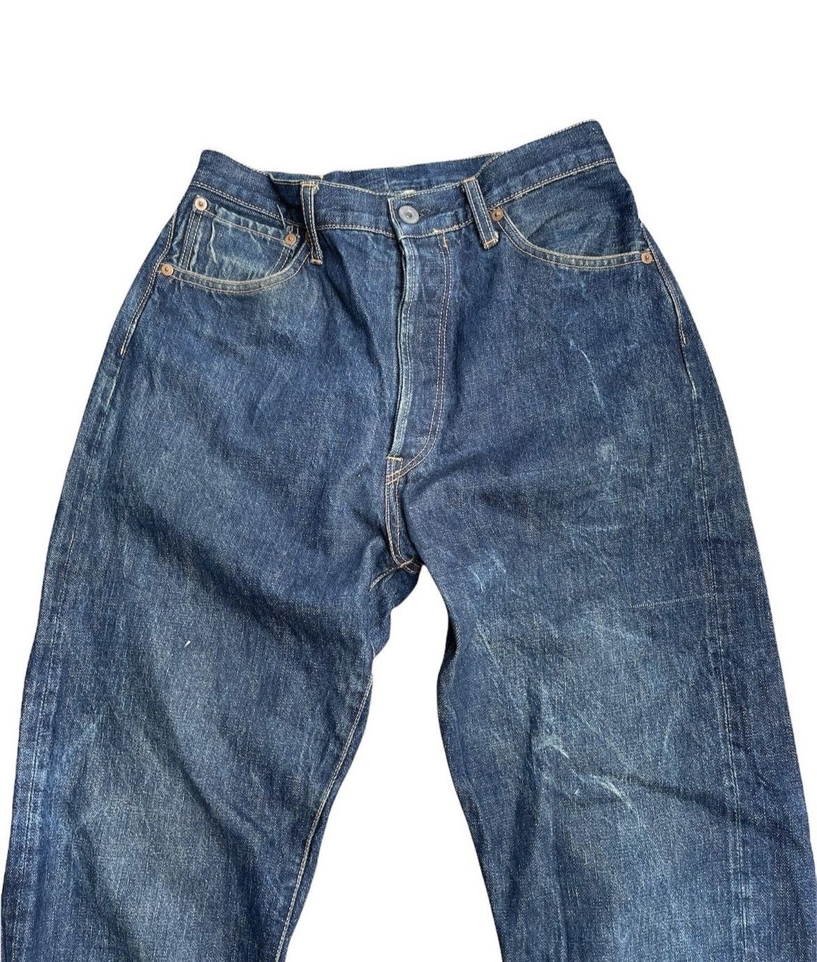 If Six Was Nine Vintage Buzz Brater Redline Selvedge Denim Size US 29 - 4 Thumbnail