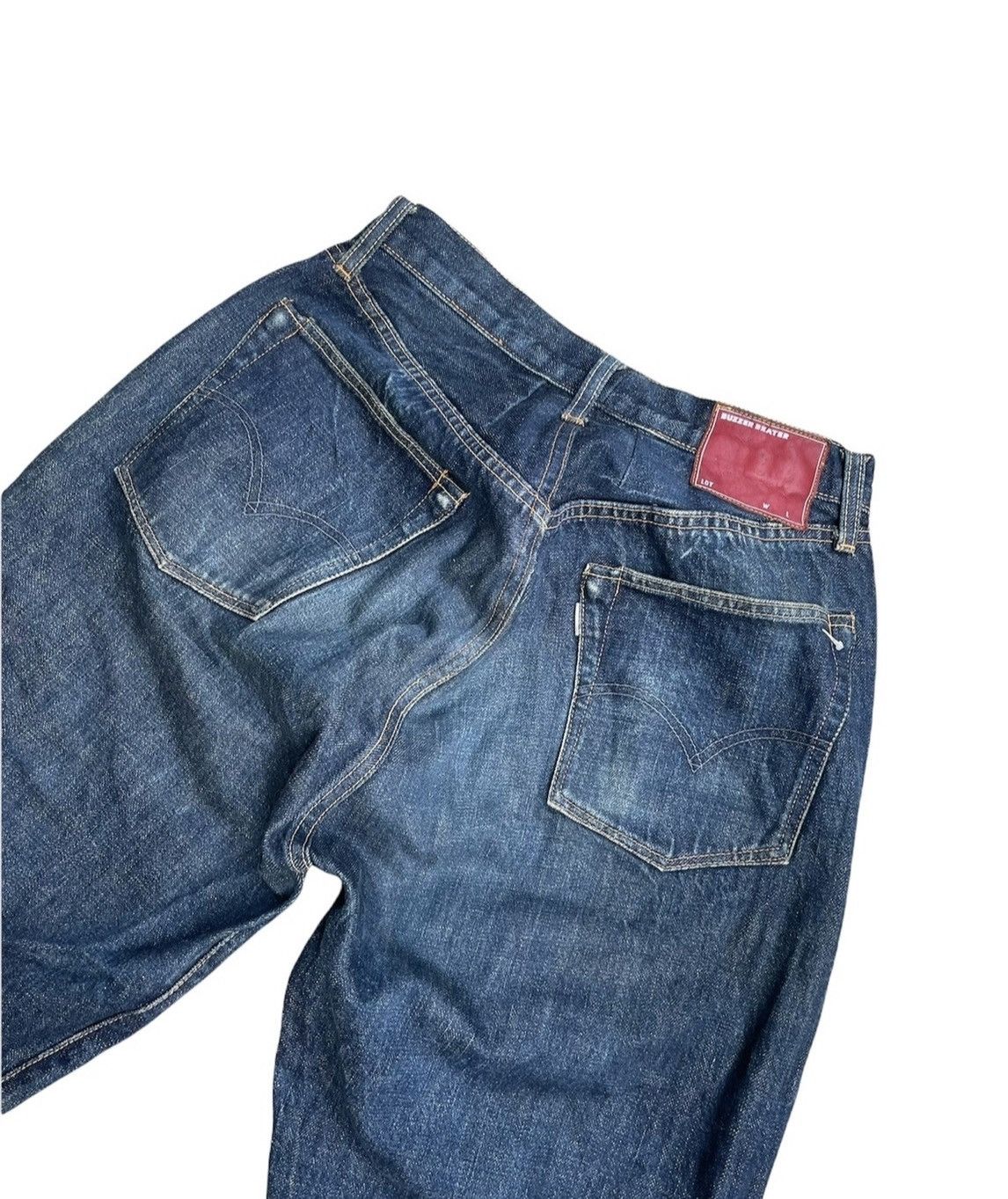 If Six Was Nine Vintage Buzz Brater Redline Selvedge Denim Size US 29 - 13 Thumbnail