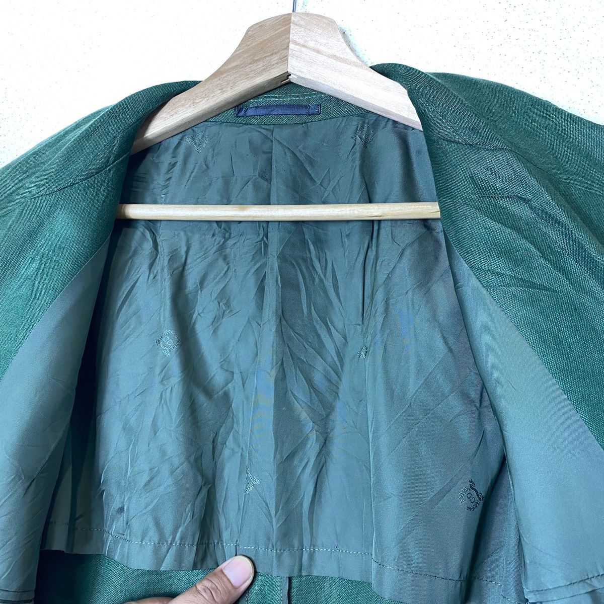 Christian Dior Monsieur Vintage Christian Dior Sports Coat CD Monogram Jacket Size 42R - 6 Thumbnail