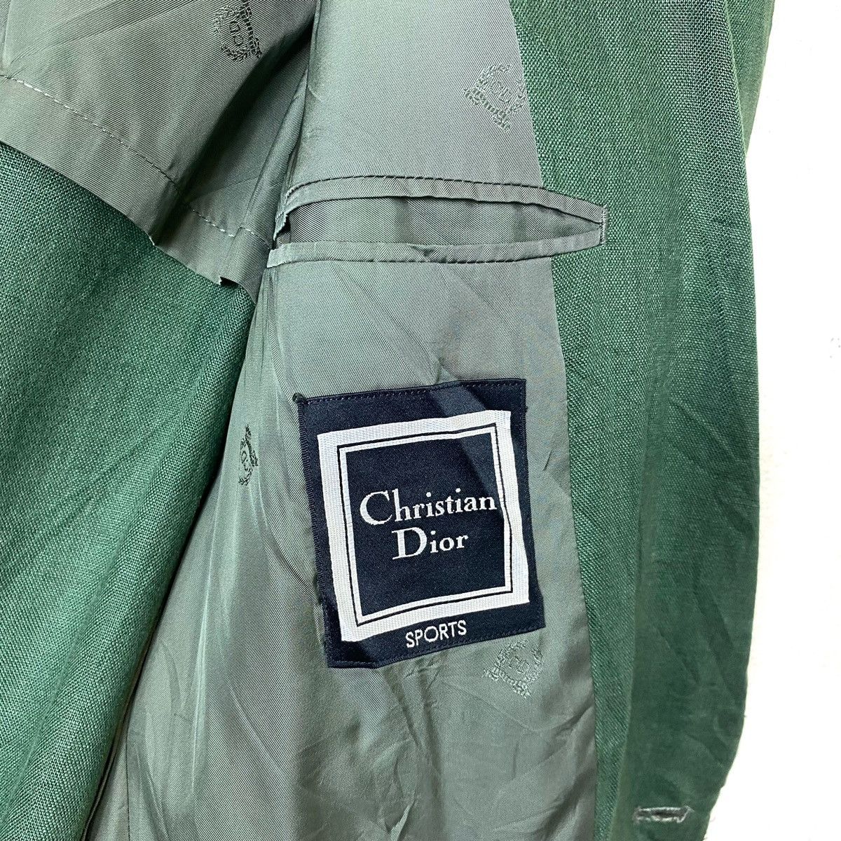 Christian Dior Monsieur Vintage Christian Dior Sports Coat CD Monogram Jacket Size 42R - 5 Thumbnail