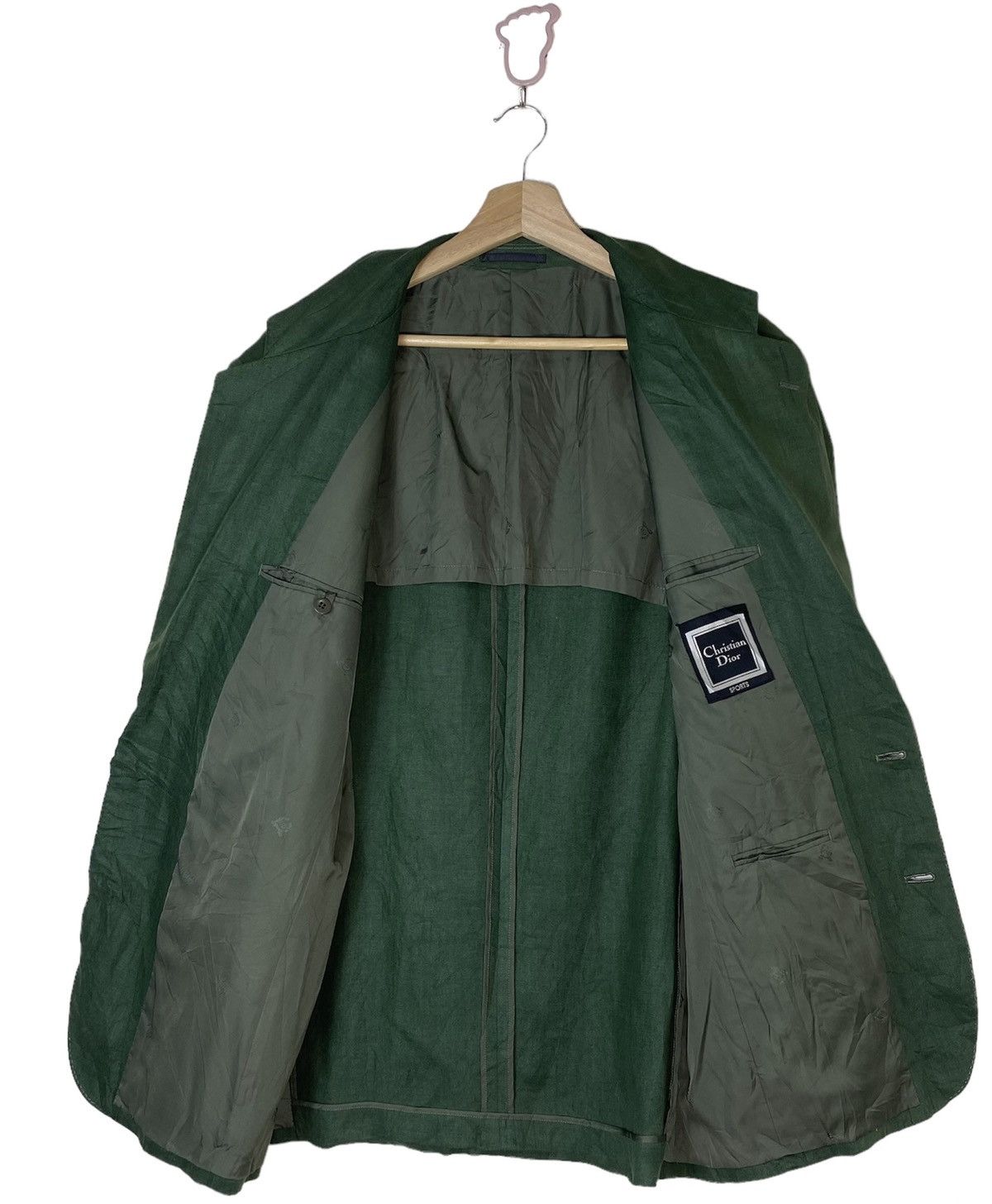Christian Dior Monsieur Vintage Christian Dior Sports Coat CD Monogram Jacket Size 42R - 4 Thumbnail