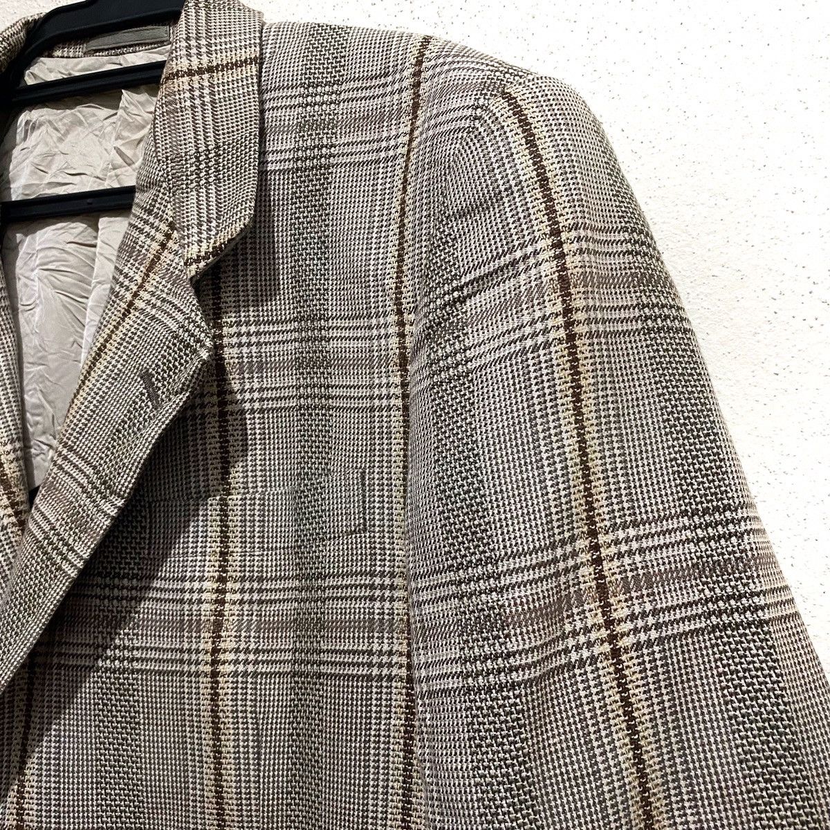 Comme des Garcons Vintage AD1992 COMME des GARÇONS HOMME DEUX Striped Jacket Size 44L - 2 Thumbnail