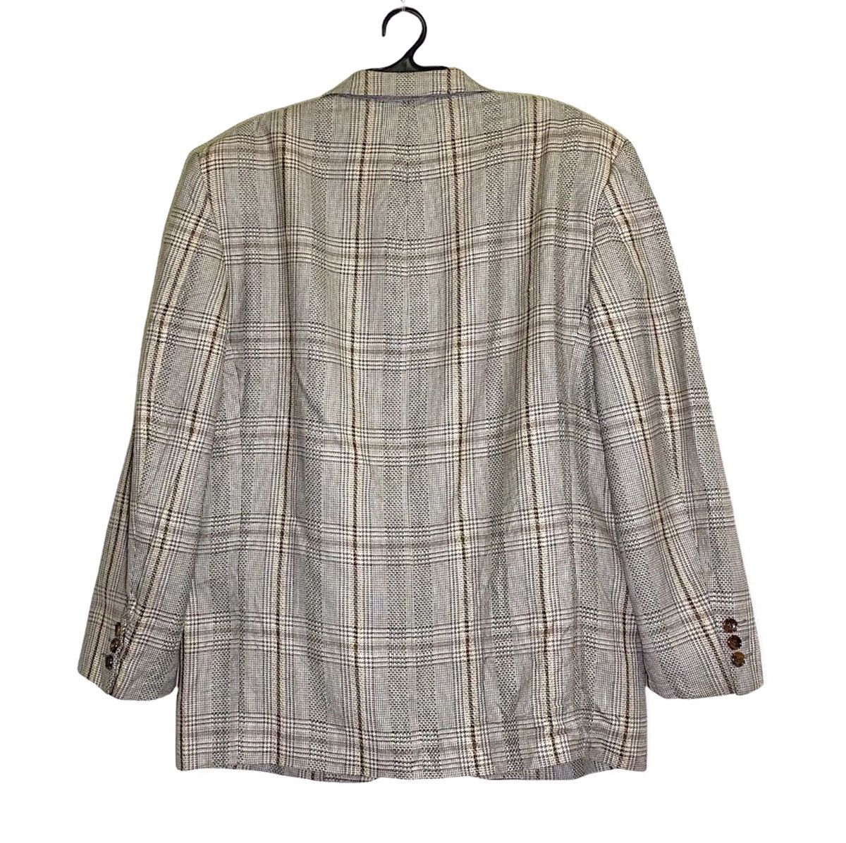 Comme des Garcons Vintage AD1992 COMME des GARÇONS HOMME DEUX Striped Jacket Size 44L - 5 Thumbnail