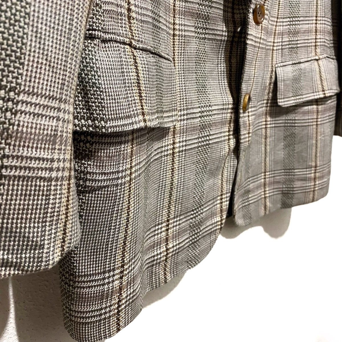 Comme des Garcons Vintage AD1992 COMME des GARÇONS HOMME DEUX Striped Jacket Size 44L - 3 Thumbnail