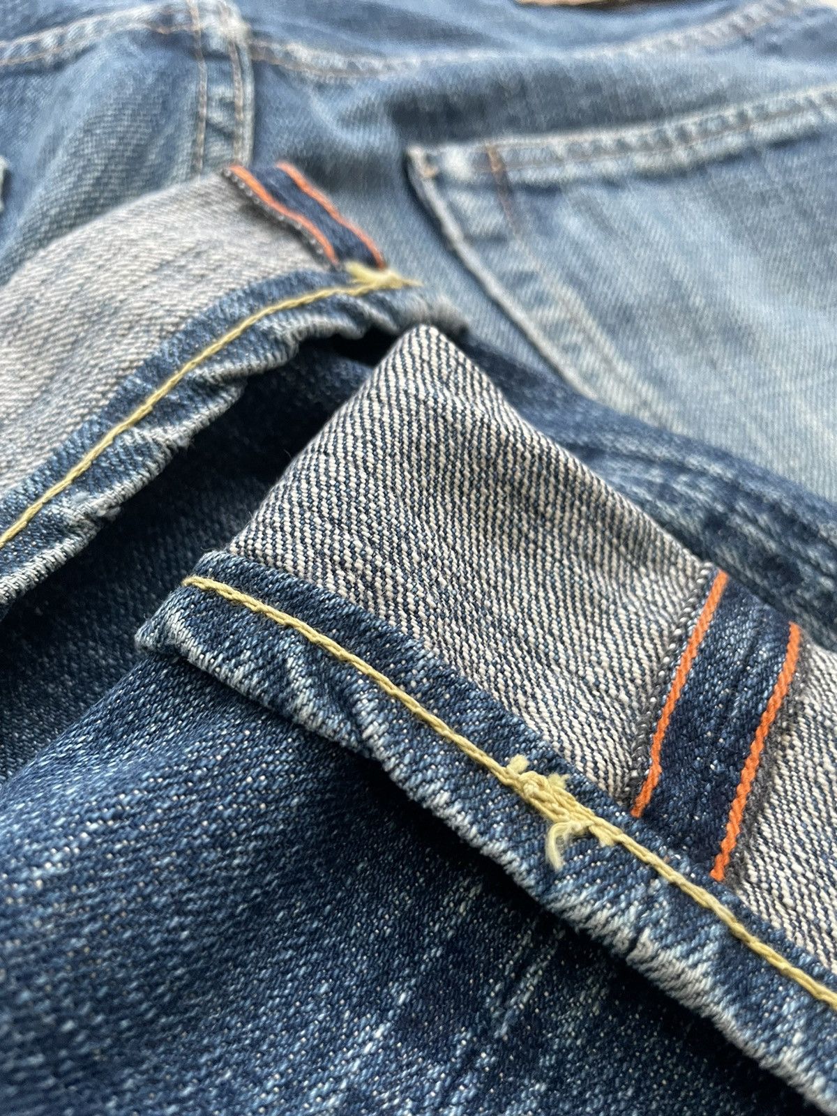 Japanese Brand × OMNIGOD × Vintage Vintage Omnigod Selvedge Aging Wash Denim Size US 33 - 11 Thumbnail