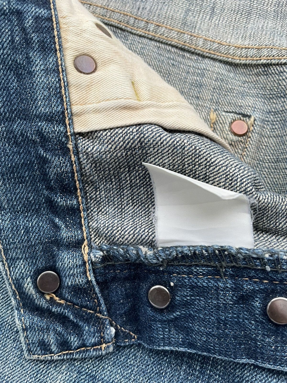 Japanese Brand × OMNIGOD × Vintage Vintage Omnigod Selvedge Aging Wash Denim Size US 33 - 14 Thumbnail