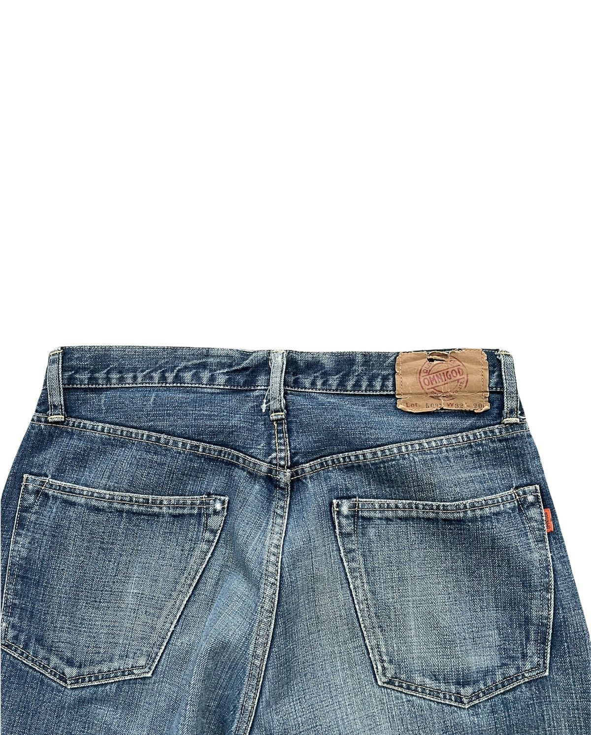 Japanese Brand × OMNIGOD × Vintage Vintage Omnigod Selvedge Aging Wash Denim Size US 33 - 8 Thumbnail
