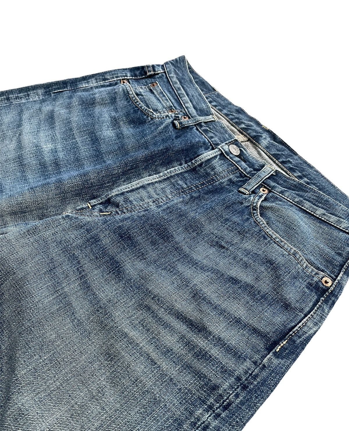 Japanese Brand × OMNIGOD × Vintage Vintage Omnigod Selvedge Aging Wash Denim Size US 33 - 5 Thumbnail