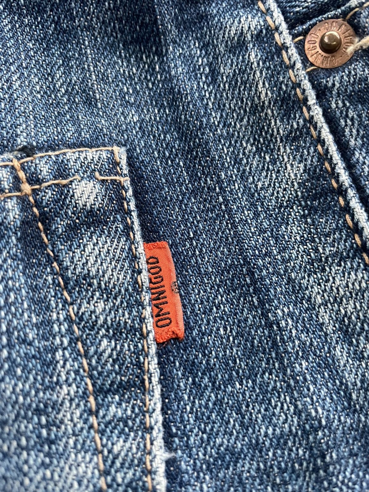 Japanese Brand × OMNIGOD × Vintage Vintage Omnigod Selvedge Aging Wash Denim Size US 33 - 13 Thumbnail