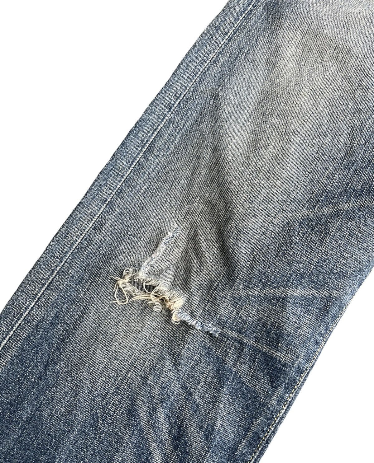 Le Grande Bleu (L.G.B.) × Levi's Levi’s 505 e 2006 Vintage Aging Distressed Denim Size US 34 / EU 50 - 5 Thumbnail