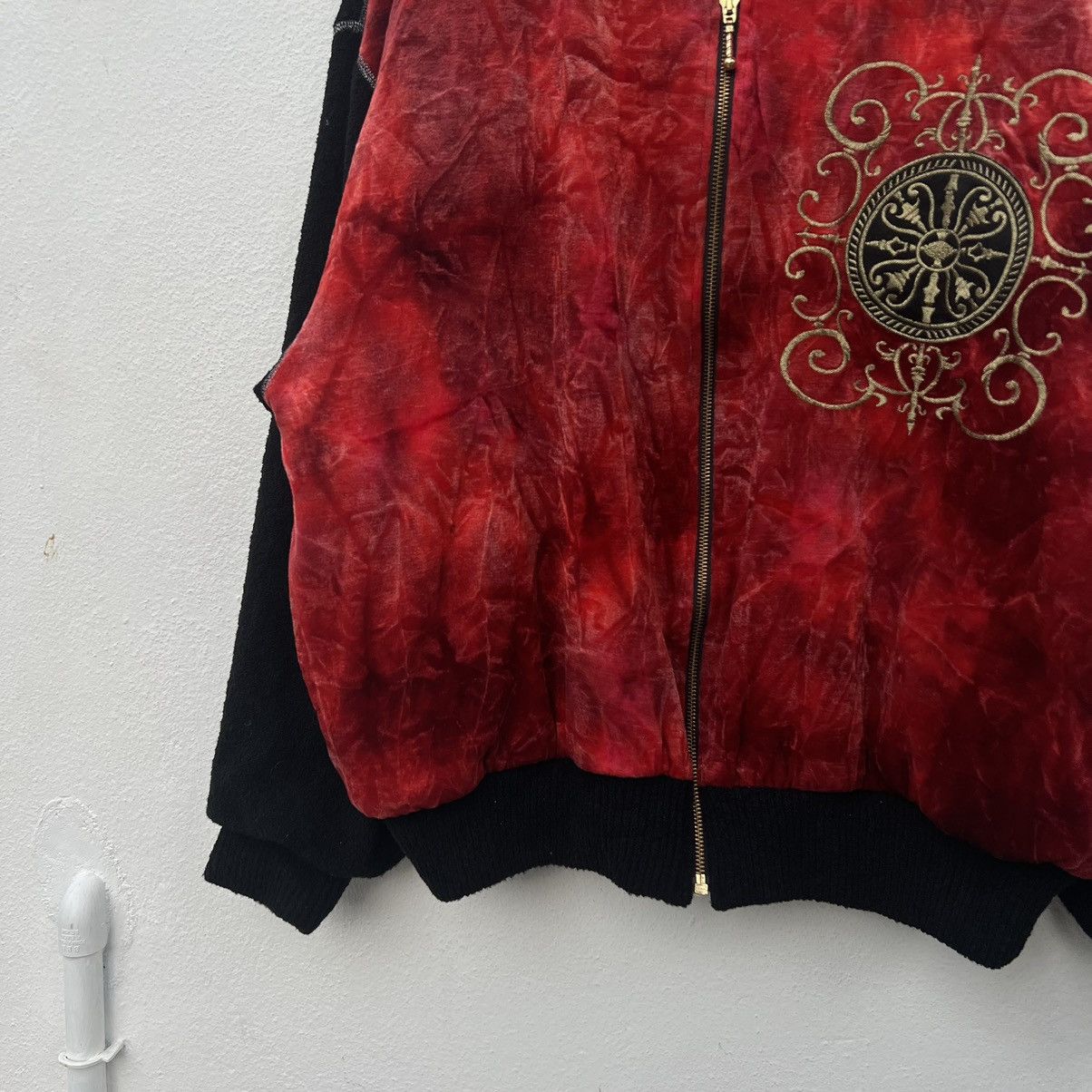 Japanese Brand VINTAGE MUGGER FULL PRINT DESIGN JACKET RARE LINING Size US L / EU 52-54 / 3 - 4 Thumbnail