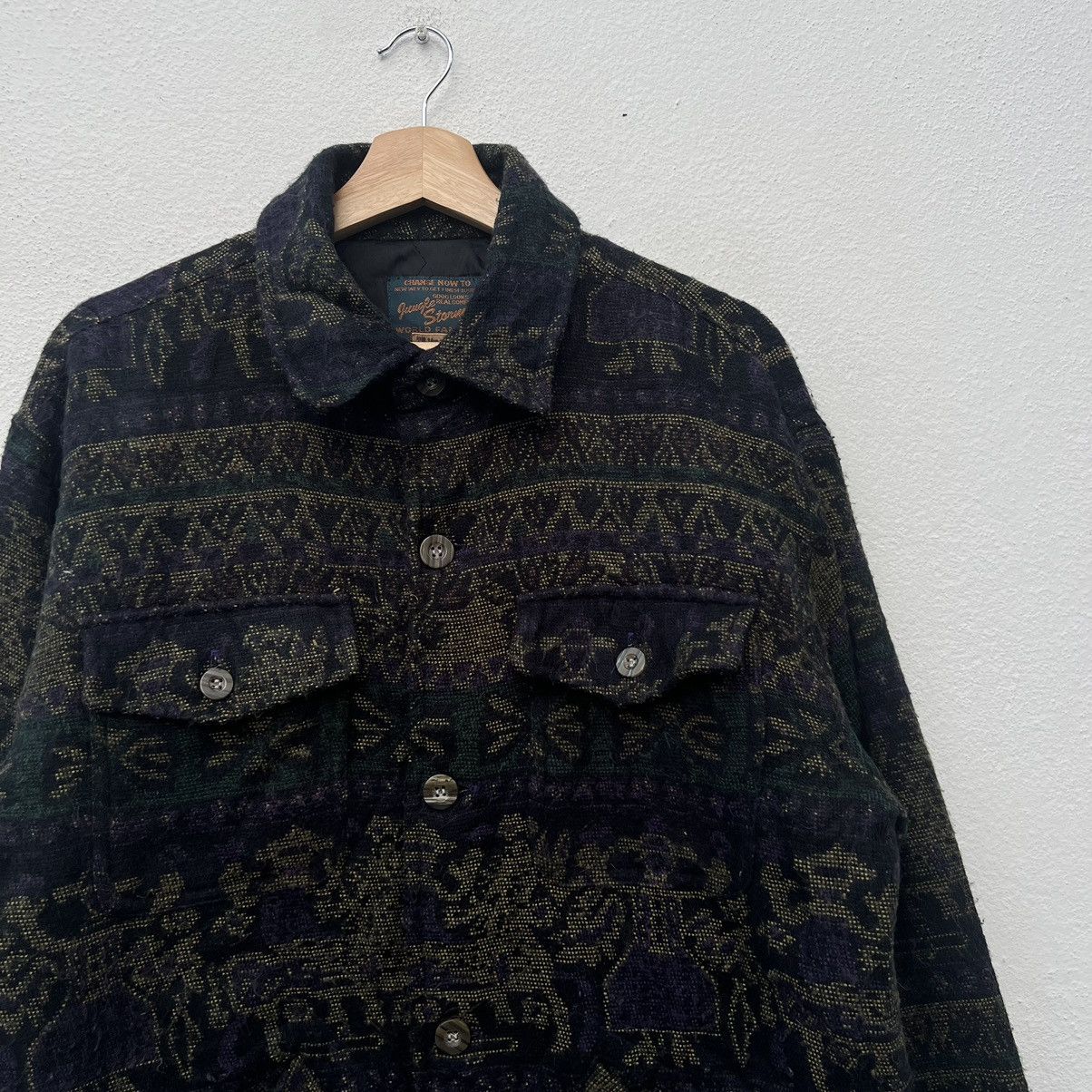 Japanese Brand × Vintage VINTAGE JUNGLE STORM RARE DESIGN OLD DESIGN Size US L / EU 52-54 / 3 - 5 Thumbnail